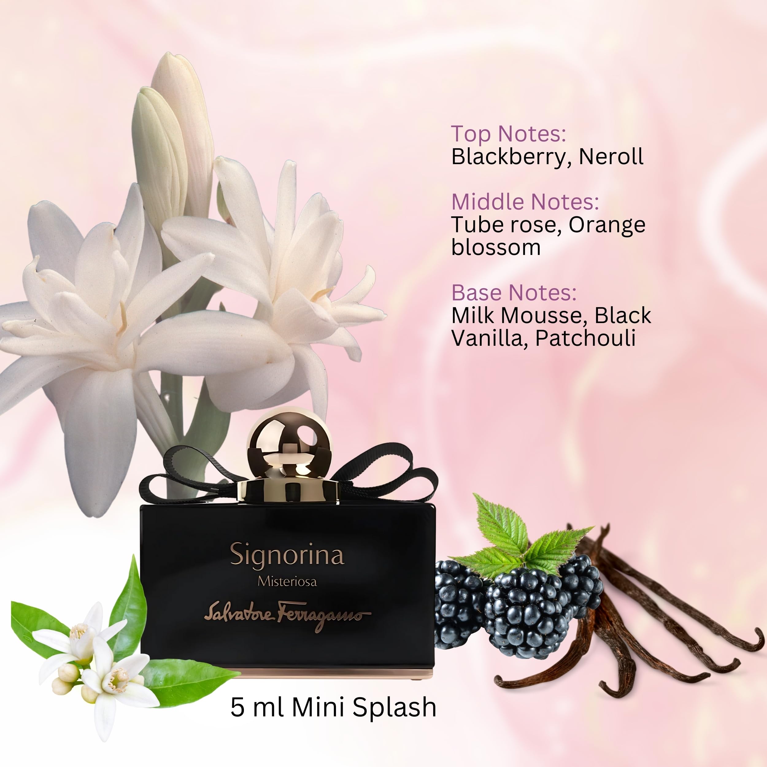 Foto 5 pulgar | Set De Perfume Salvatore Ferragamo Signorina Para Mujer 5x5ml - Venta Internacional.