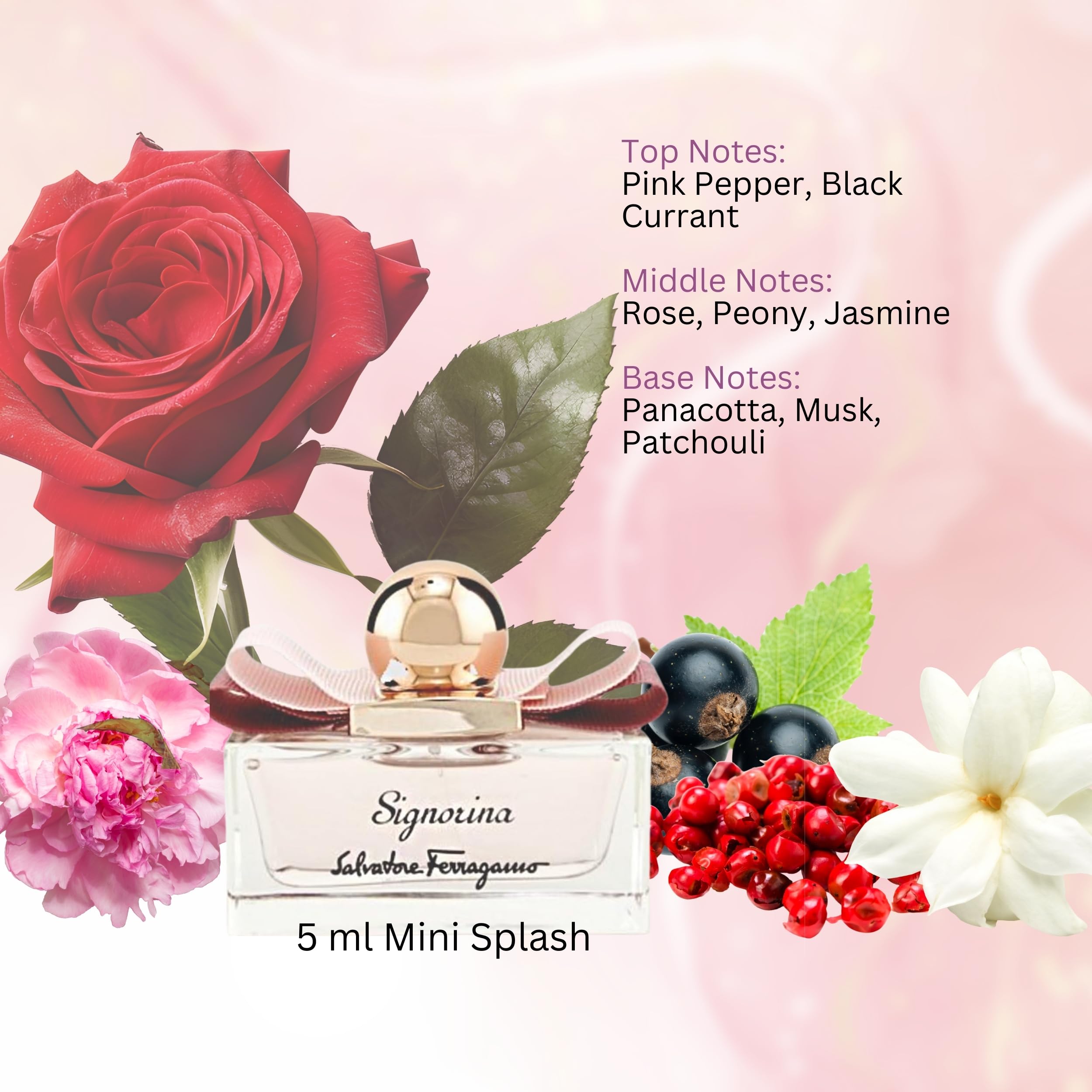 Foto 7 pulgar | Set De Perfume Salvatore Ferragamo Signorina Para Mujer 5x5ml - Venta Internacional.