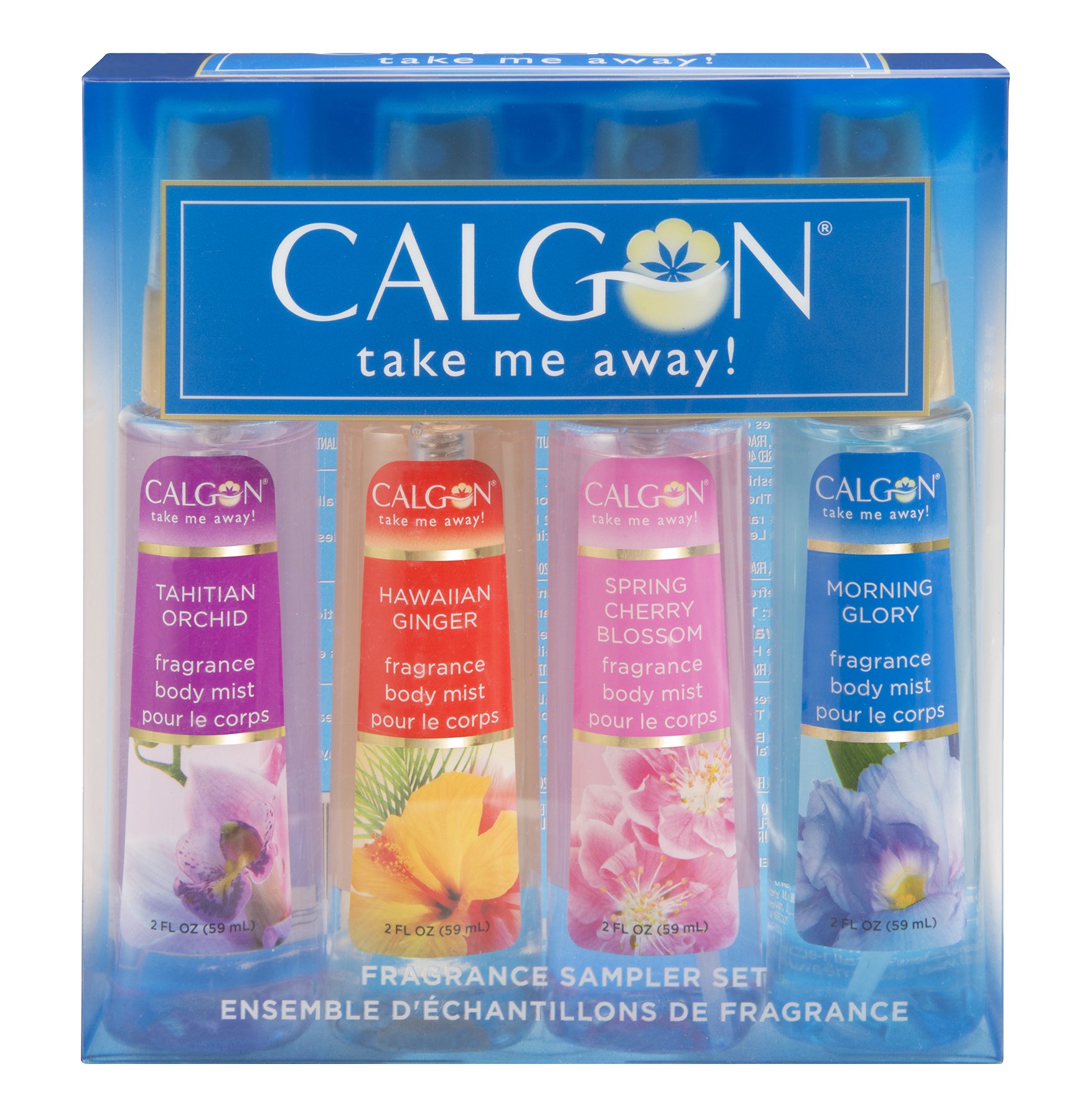 Foto 2 pulgar | Set De Regalo Calgon Take Me Away Para Mujer Con Bruma Corporal 60 Ml X4 - Venta Internacional.