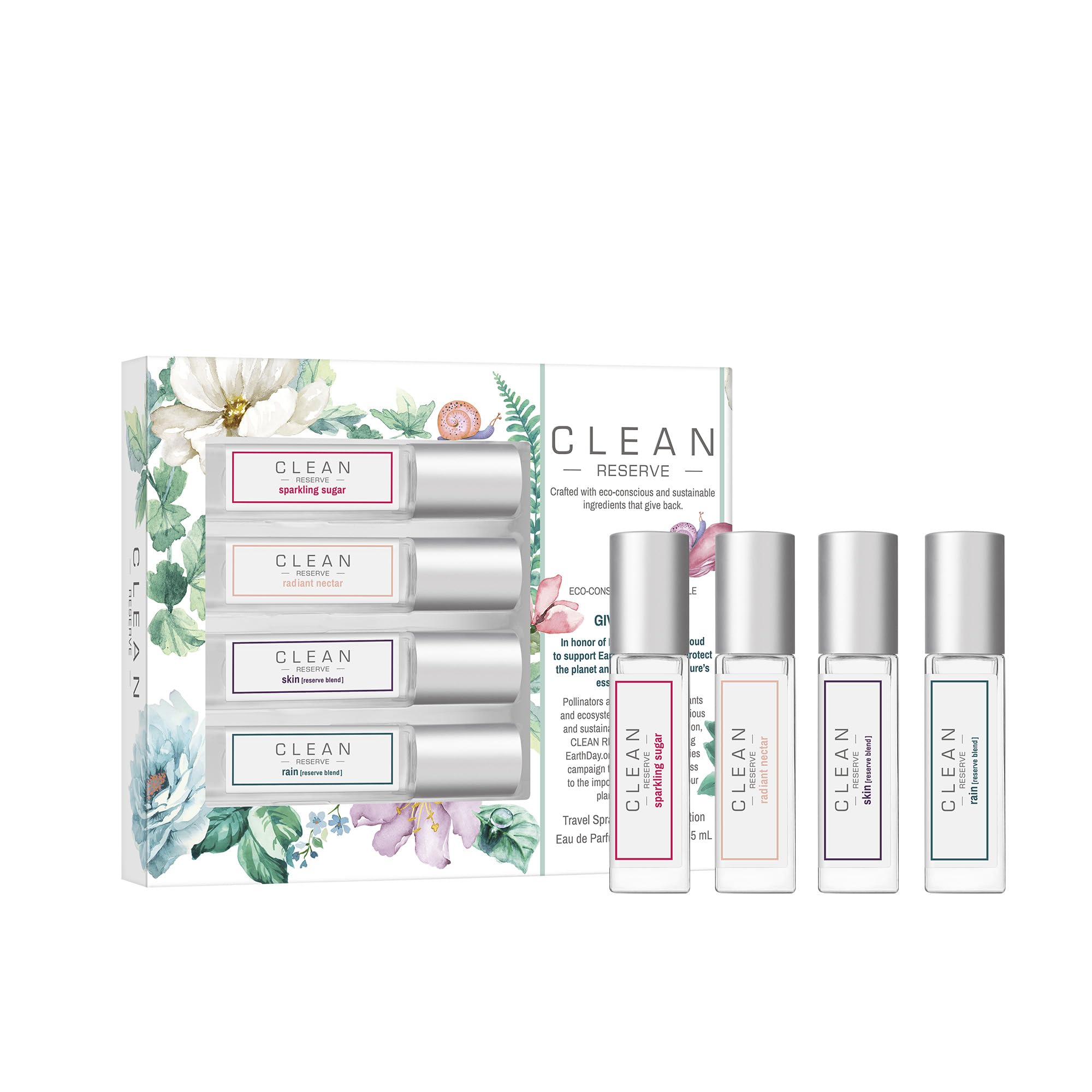 Set De Perfume Clean Reserve Eau De Parfum 4 X 5 Ml Para Mujer - Venta Internacional.