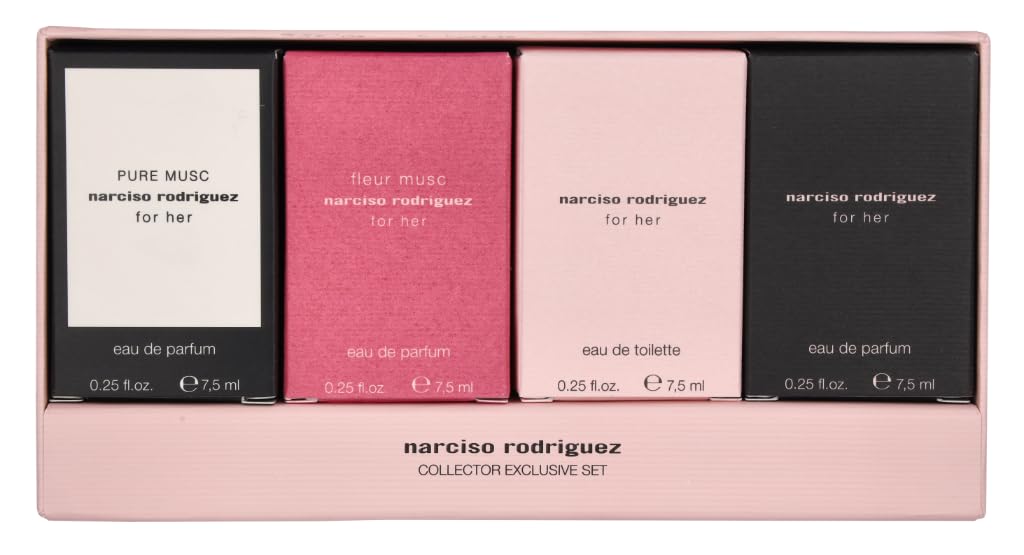 Foto 4 pulgar | Set De Regalo Perfume Narciso Rodriguez For Her, 4 Unidades, Para Mujer - Venta Internacional.