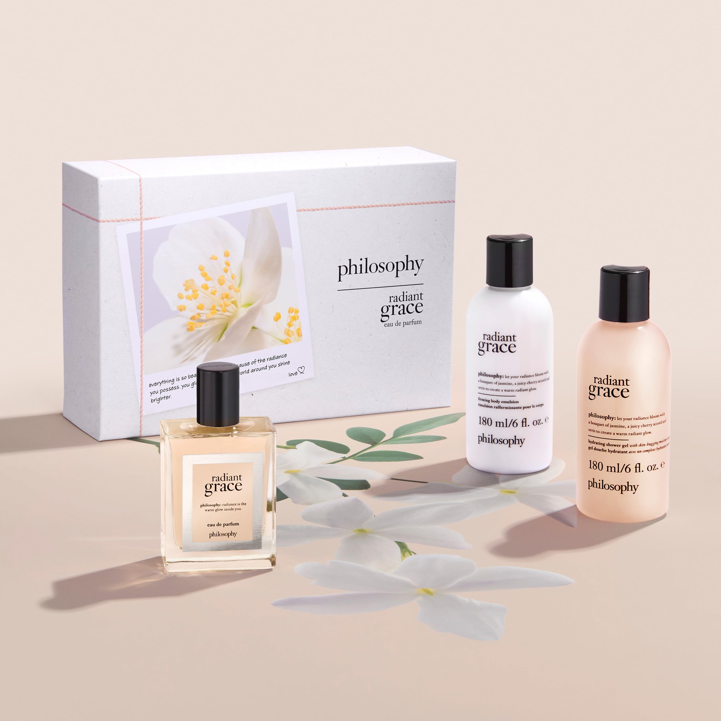 Foto 4 pulgar | Set De Regalo Perfume Philosophy Radiant Grace Eau De Parfum De 3 Piezas - Venta Internacional.