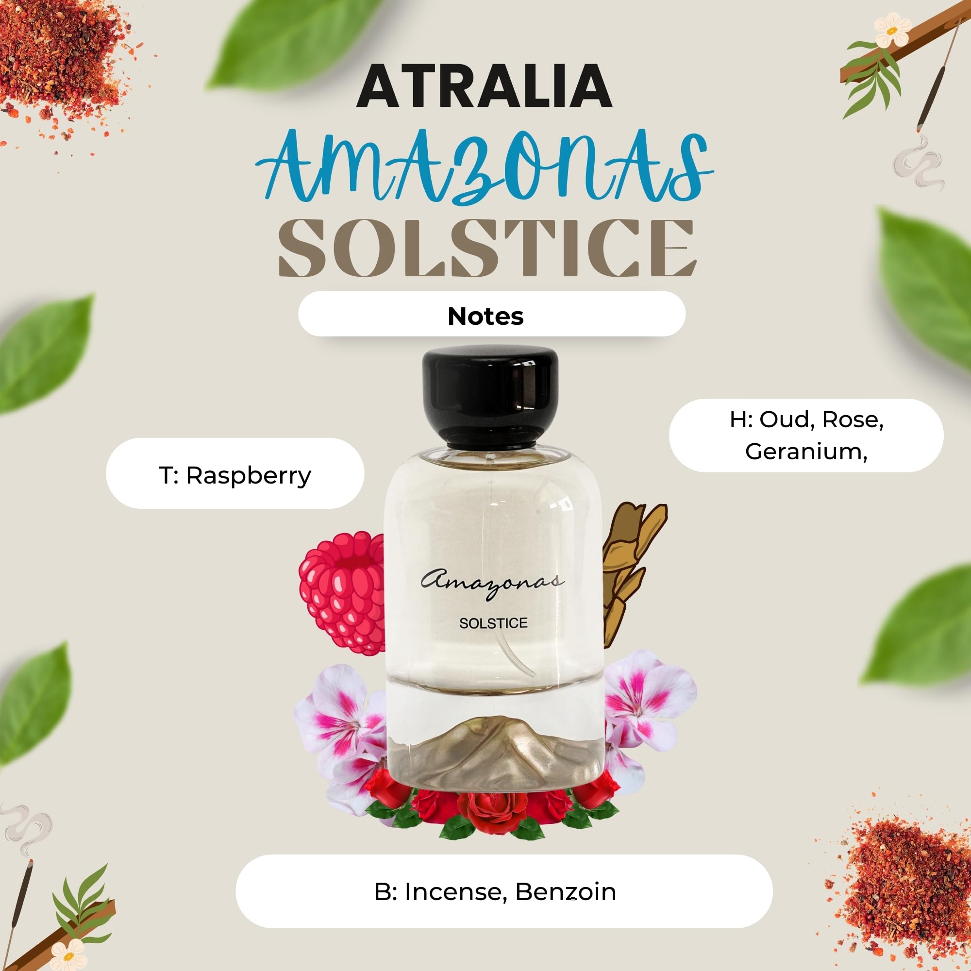 Foto 7 pulgar | Perfume Atralia Amazonas Solstice Eau de Perfum 100 Ml - Venta Internacional