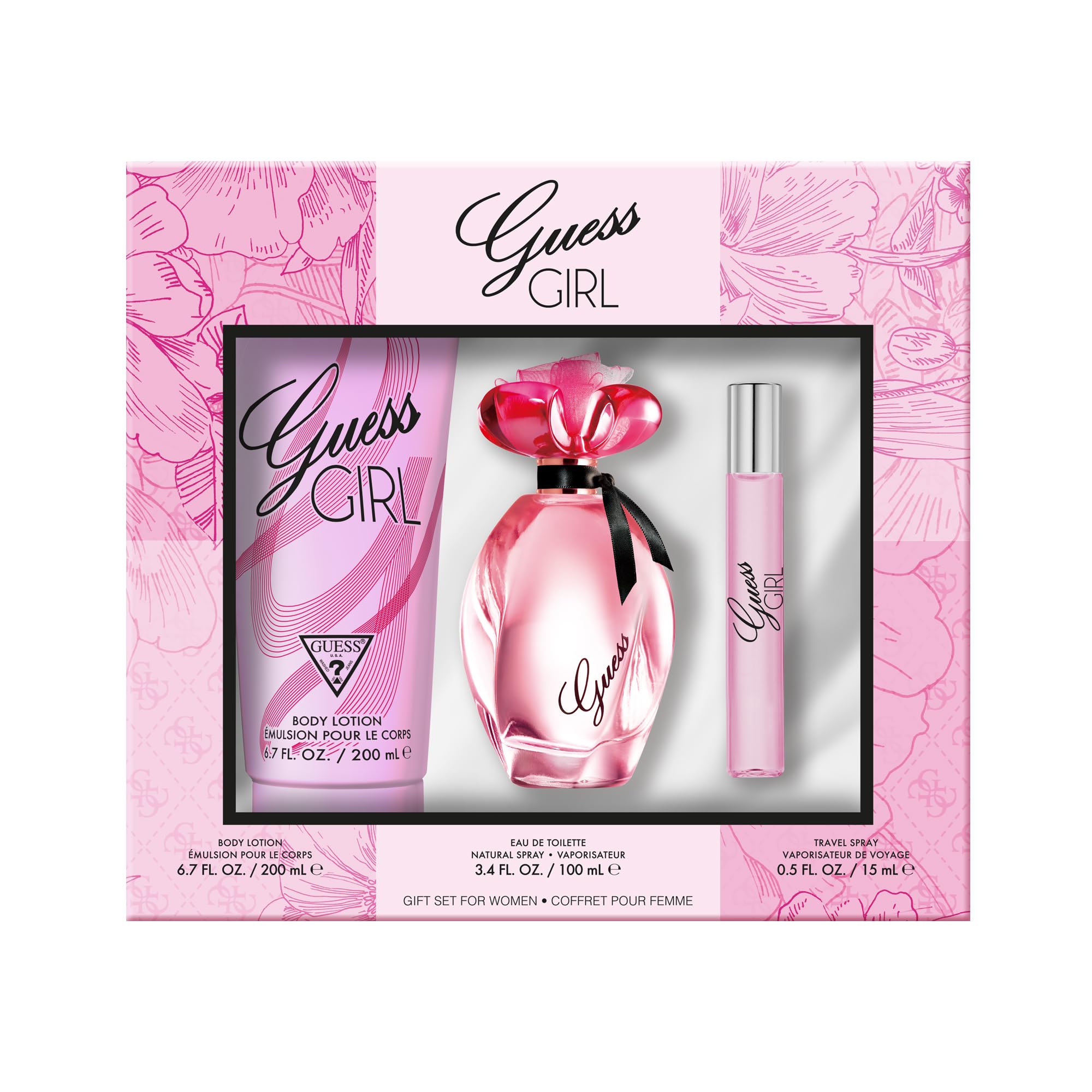 Foto 2 pulgar | Set de Perfume Guess Girl 3 Piezas - Venta Internacional
