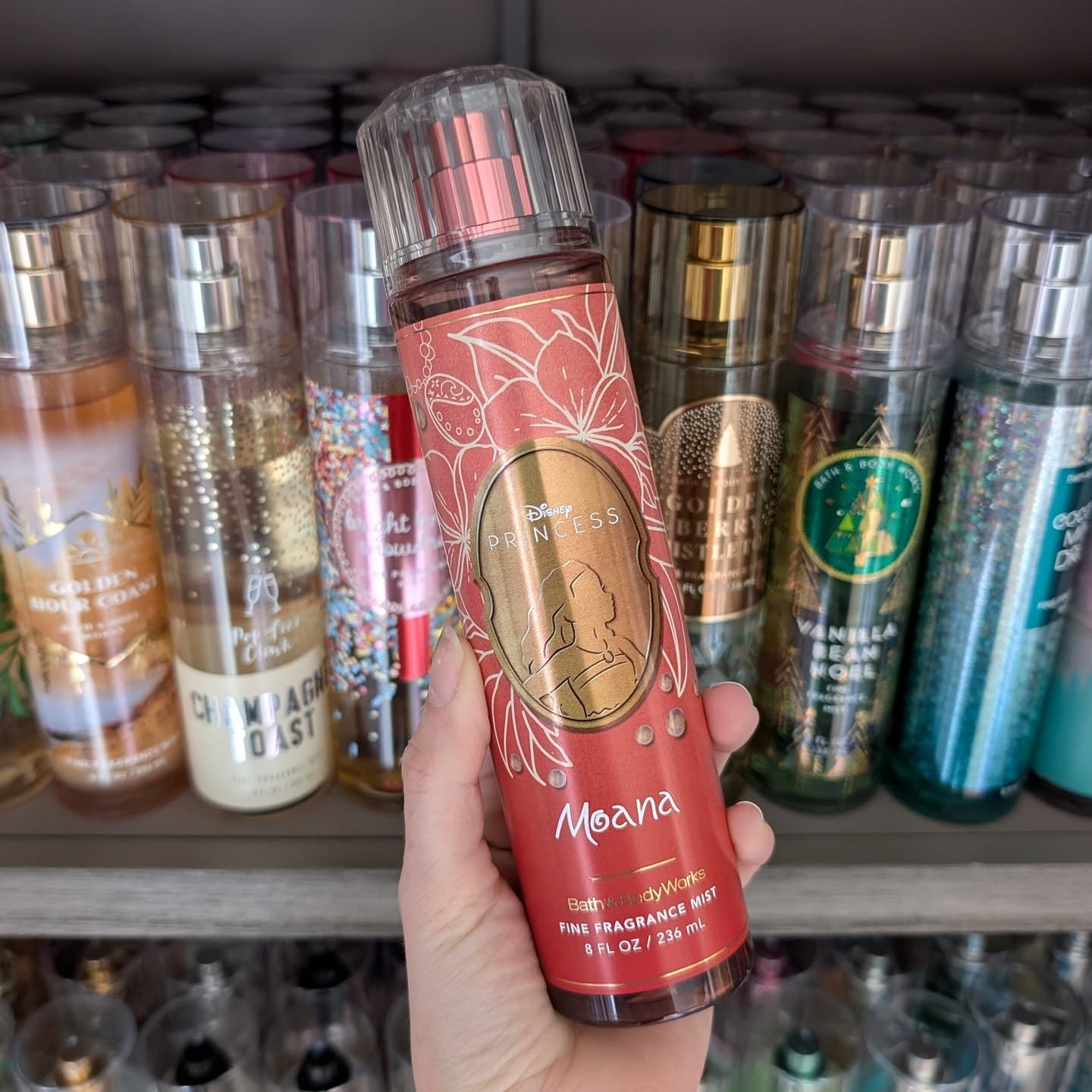 Foto 3 pulgar | Body Mist Moana Bath Body Works Disney Collection Princesas