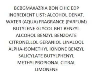 Foto 3 | Perfume Bcbgmaxazria Bon Chic Eau De Parfum Para Mujer, 100 Ml - Venta Internacional.