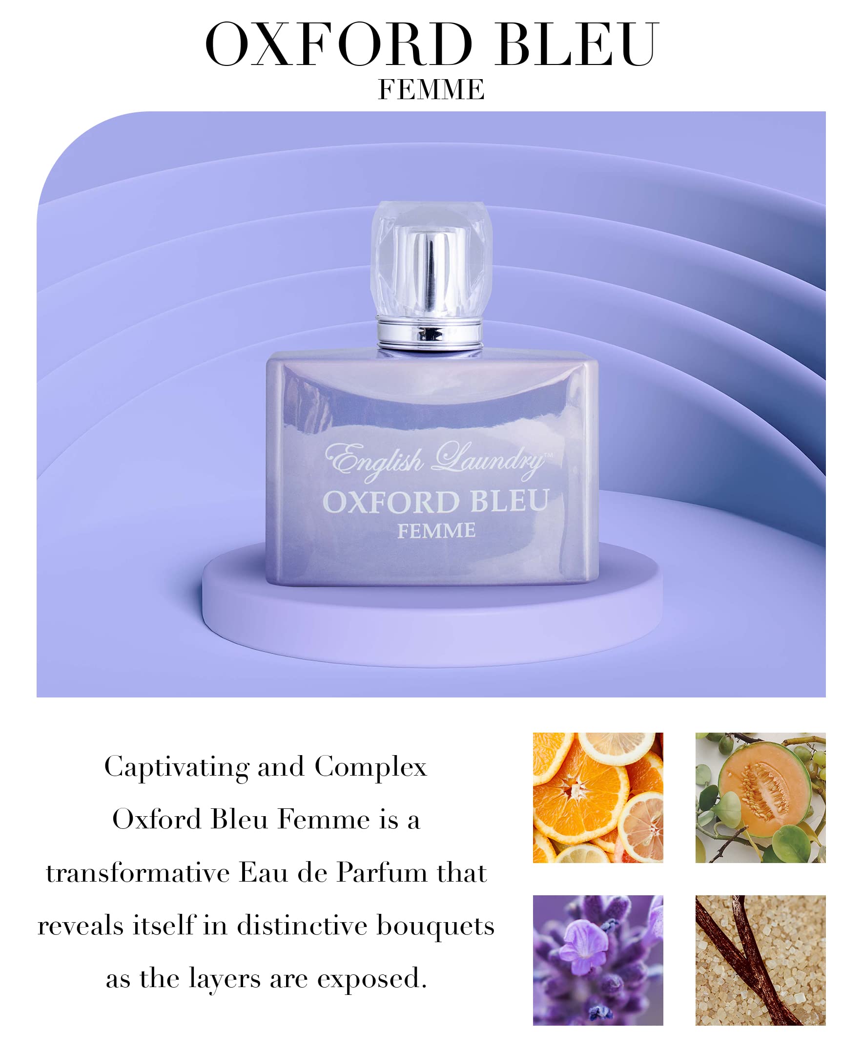 Foto 4 pulgar | Perfume English Laundry Oxford Bleu Femme Eau De Parfum 100 Ml - Venta Internacional.