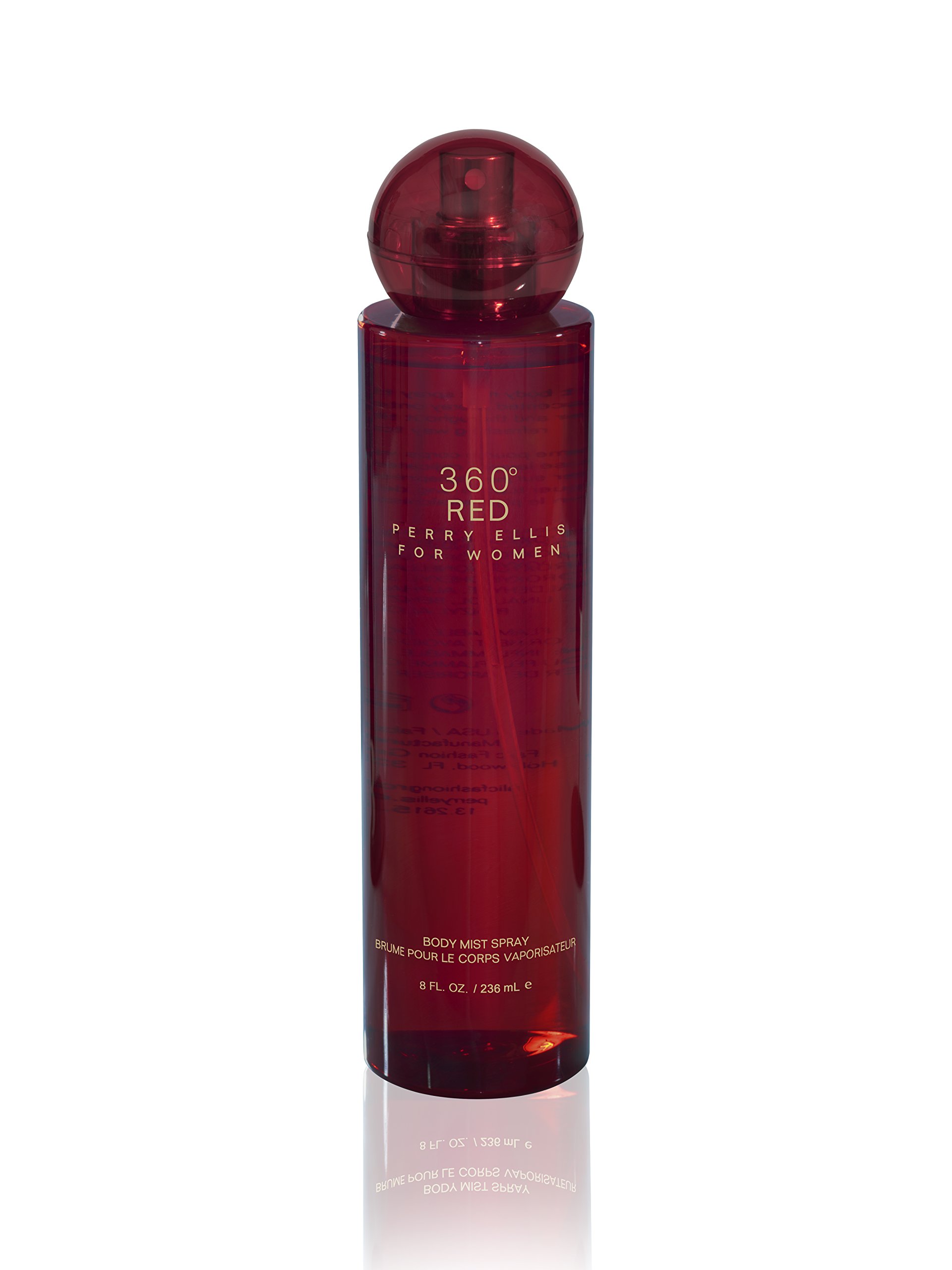Foto 2 pulgar | Bruma Corporal Perry Ellis 360 Red Para Mujer, 240 Ml - Venta Internacional.