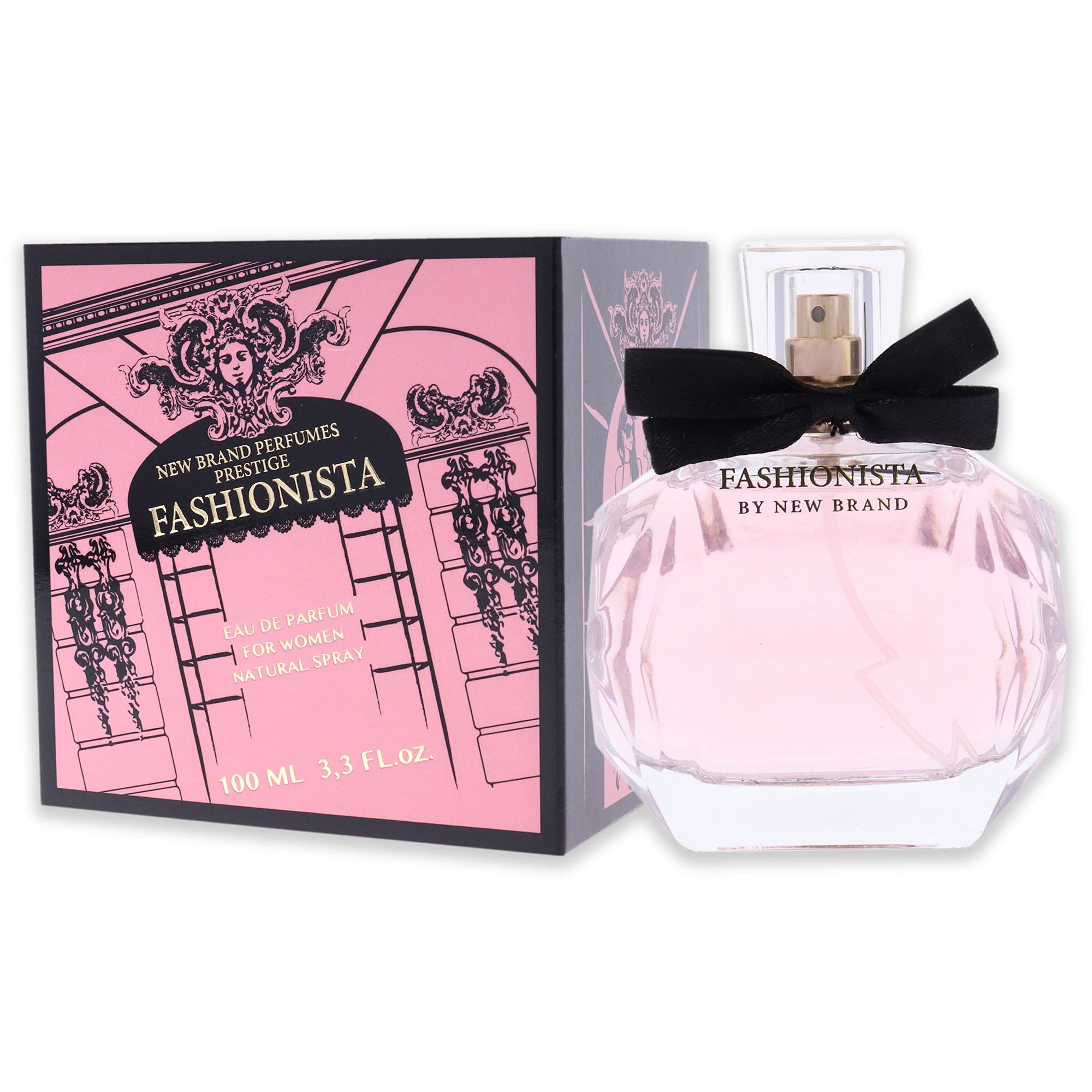 Foto 4 | Perfume New Brand Fashionista Edp 100ml Para Mujer - Venta Internacional.