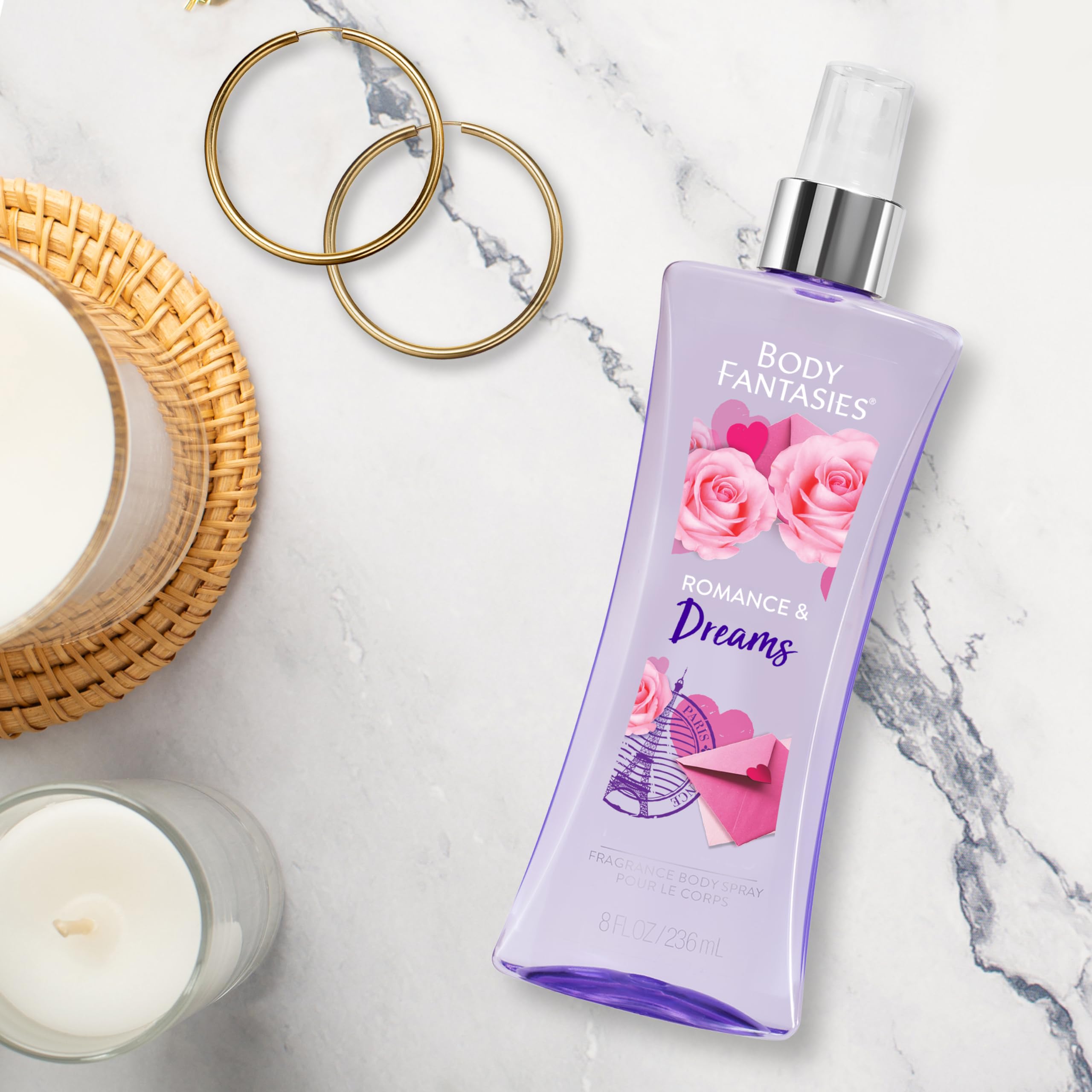 Foto 6 pulgar | Perfume Corporal Body Fantasies Romance And Dreams, 240 Ml - Venta Internacional.