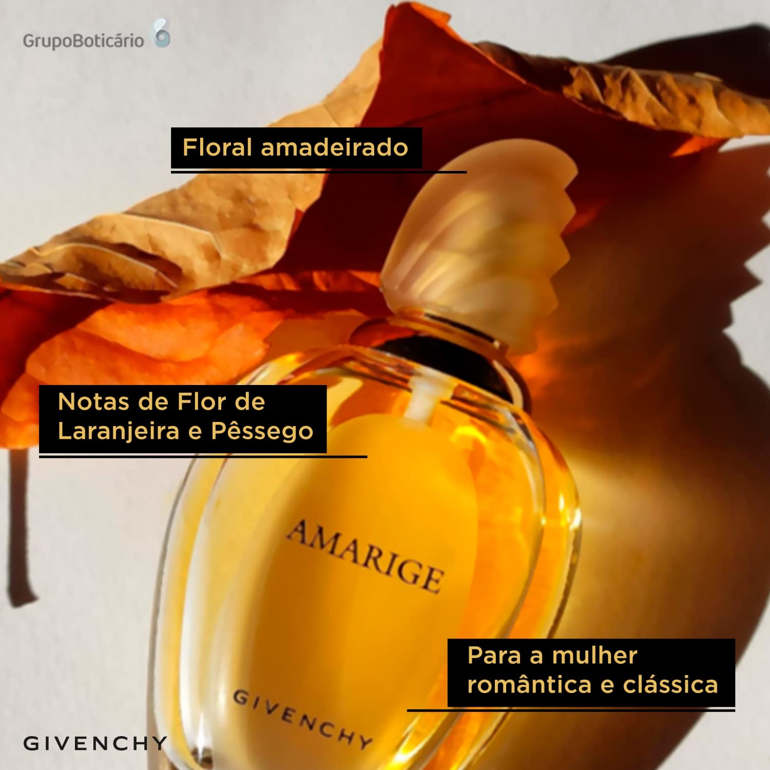 Foto 3 pulgar | Perfume Givenchy Amarige Eau De Toilette 100 Ml Para Mujer - Venta Internacional.