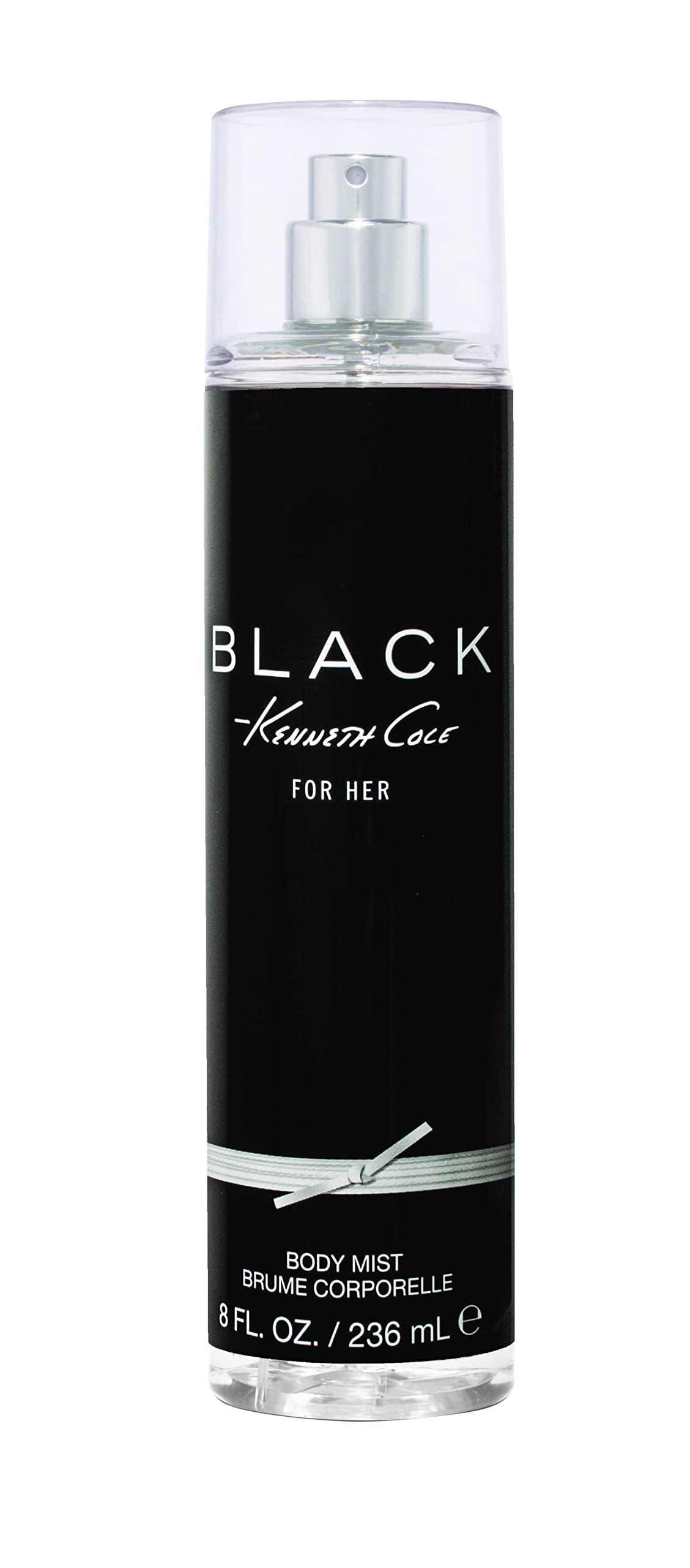 Perfume Kenneth Cole Black Body Mist En Aerosol Para Mujer, 236 Ml - Venta Internacional.