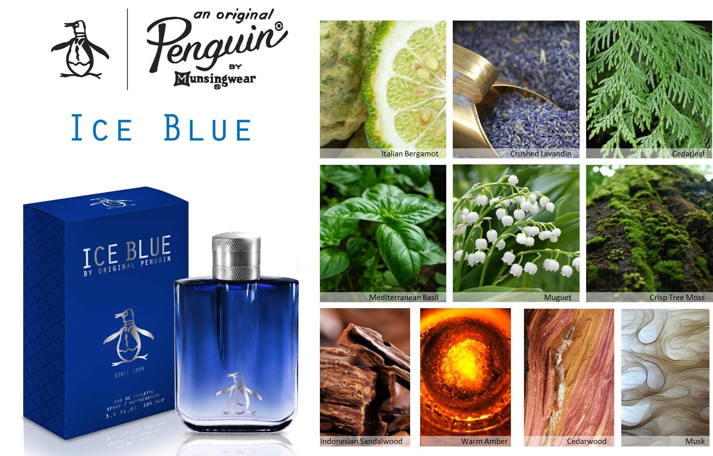 Foto 4 pulgar | Perfume Original Penguin Penguin Ice Blue Eau De Toilette 10 - Venta Internacional.