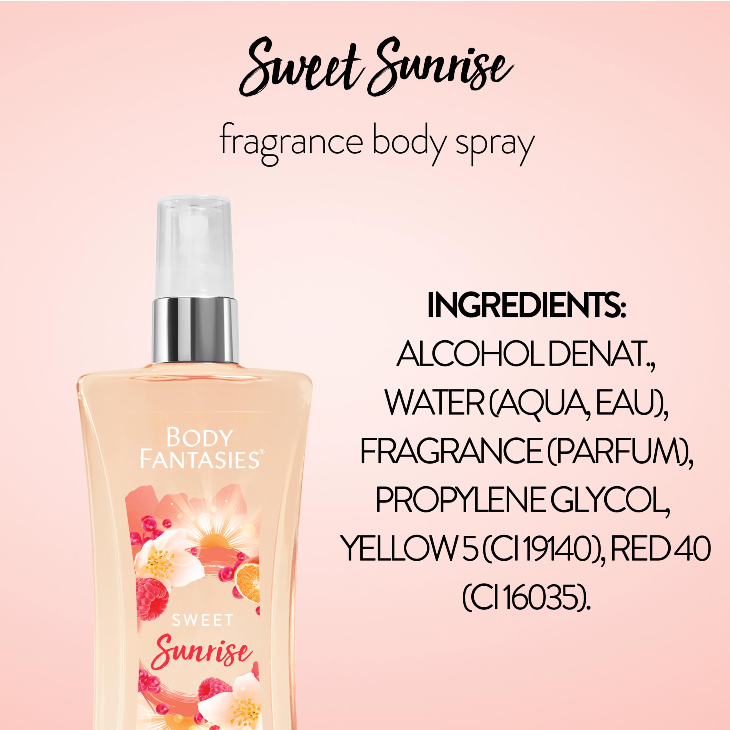 Foto 8 pulgar | Spray Corporal Body Fantasies Sweet Sunrise Fantasy 236ml - Venta Internacional.