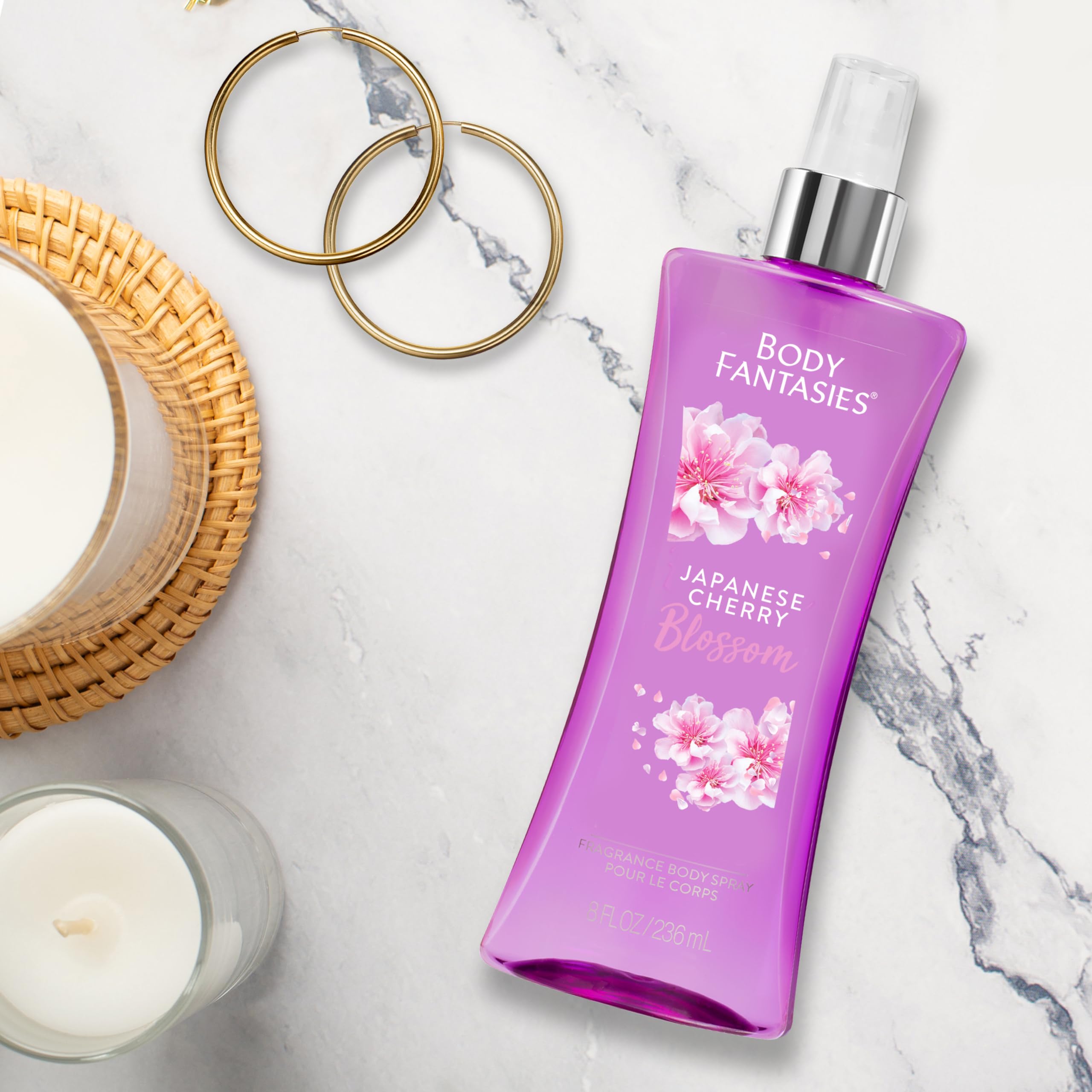 Foto 6 pulgar | Perfume Corporal Body Fantasies Japanese Cherry Blossom 24 - Venta Internacional.
