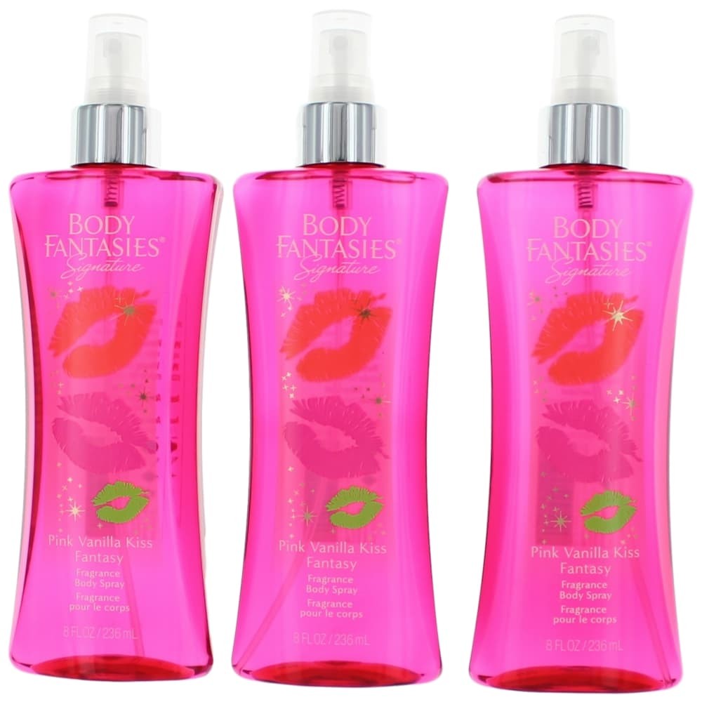 Foto 2 pulgar | Perfume De Coeur Pink Vanilla Kiss Fantasy 3 X 240 Ml W - Venta Internacional.