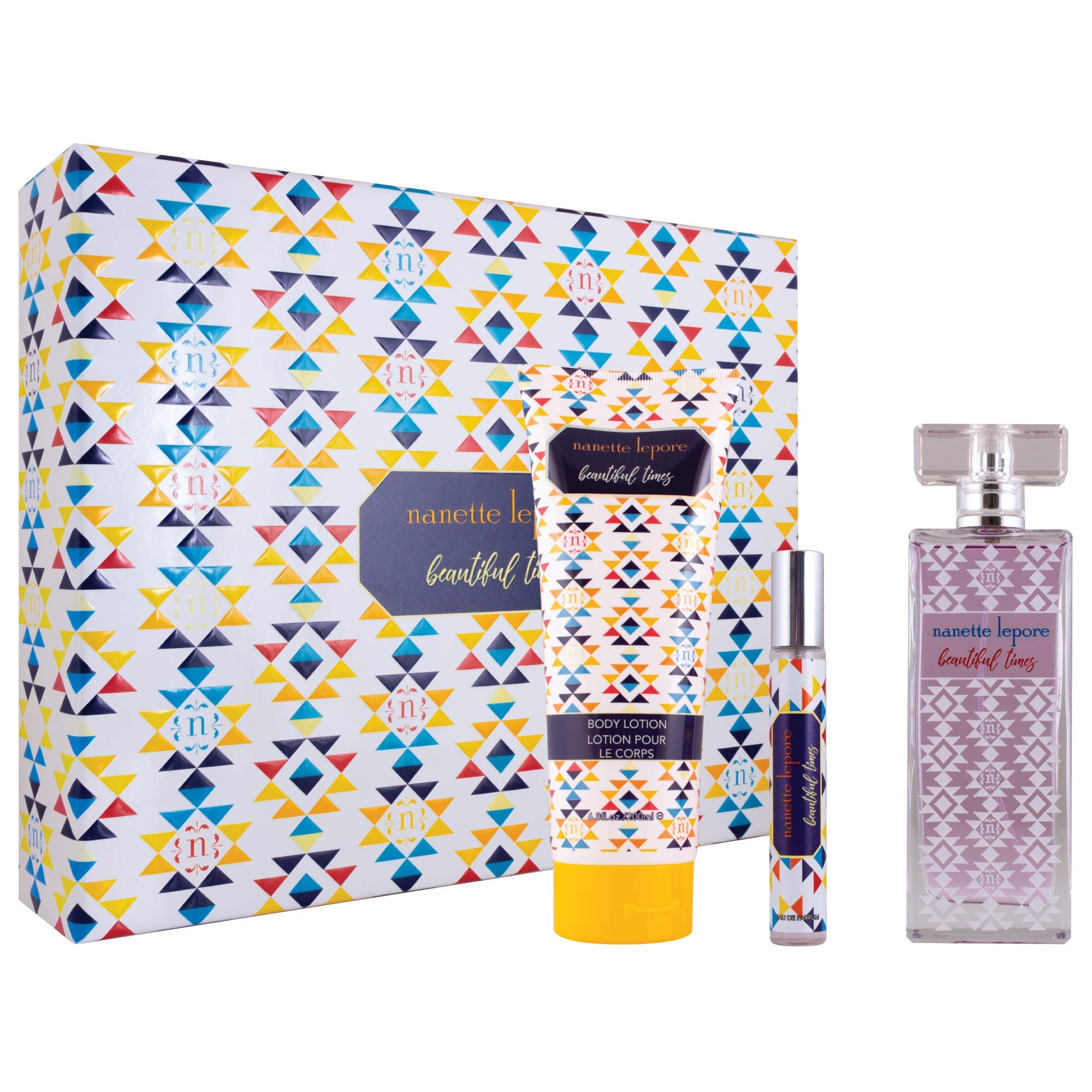 Foto 2 pulgar | Set De Regalo Perfume Nanette Lepore Beautiful Times De 3 Piezas - Venta Internacional.