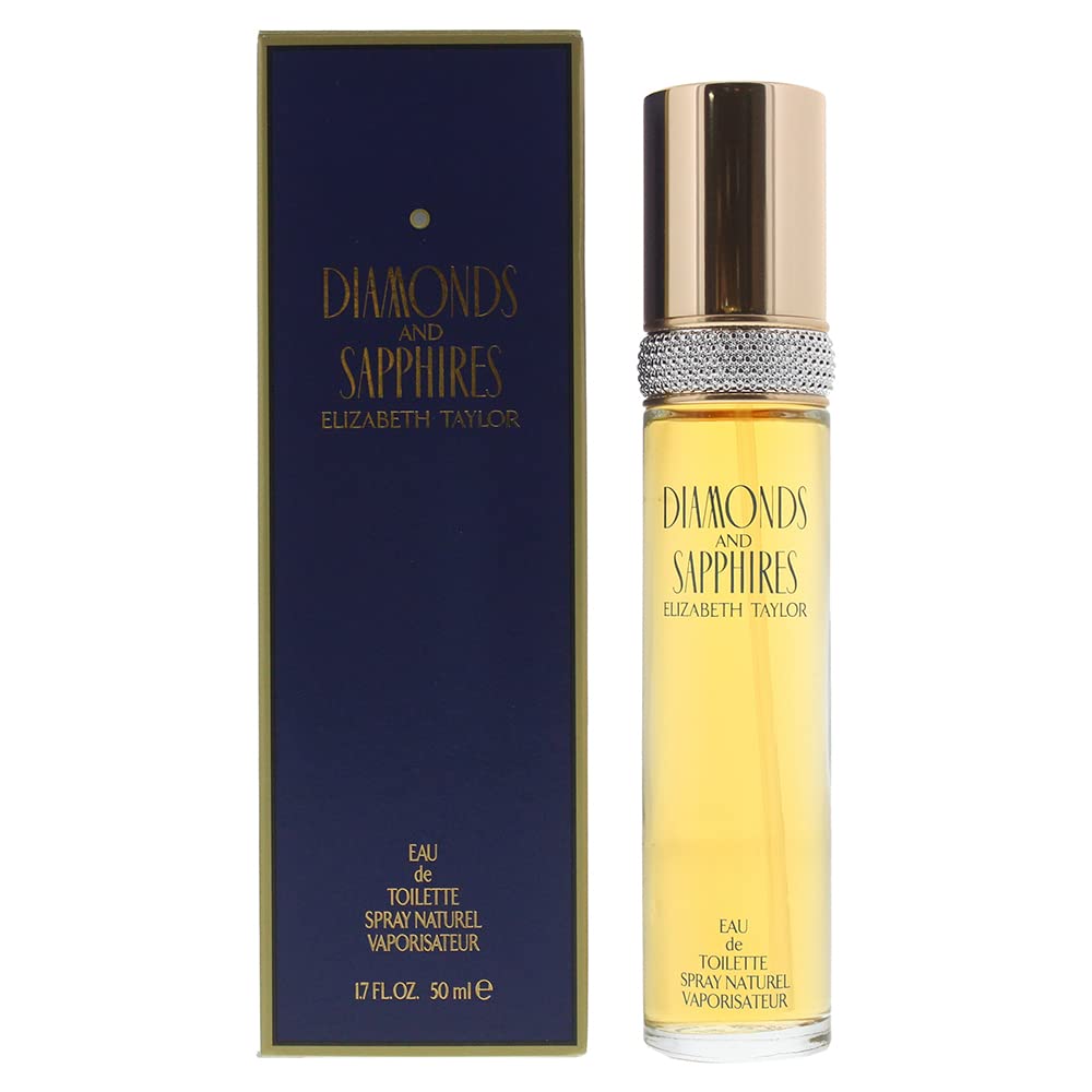 Foto 2 pulgar | Perfume Elizabeth Taylor Diamonds & Sapphires Edt 50 Ml - Venta Internacional.