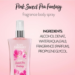 Foto 7 | Perfume Corporal Body Fantasies Pink Sweet Pea Fantasy 240 - Venta Internacional.