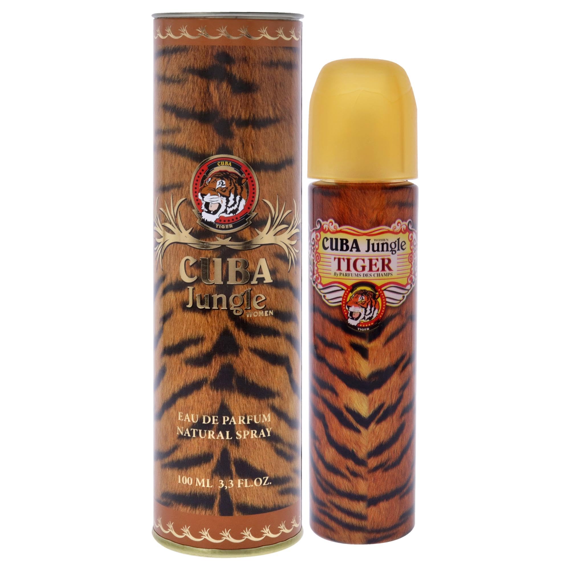 Foto 2 pulgar | Perfume Cuba Jungle Tiger Eau De Parfum Para Mujer, 100 Ml - Venta Internacional.
