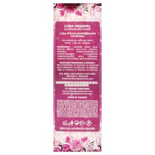 Foto 7 | Perfume Cuba Cuba Strass Heart Breaker Eau De Parfume, 100 Ml - Venta Internacional.