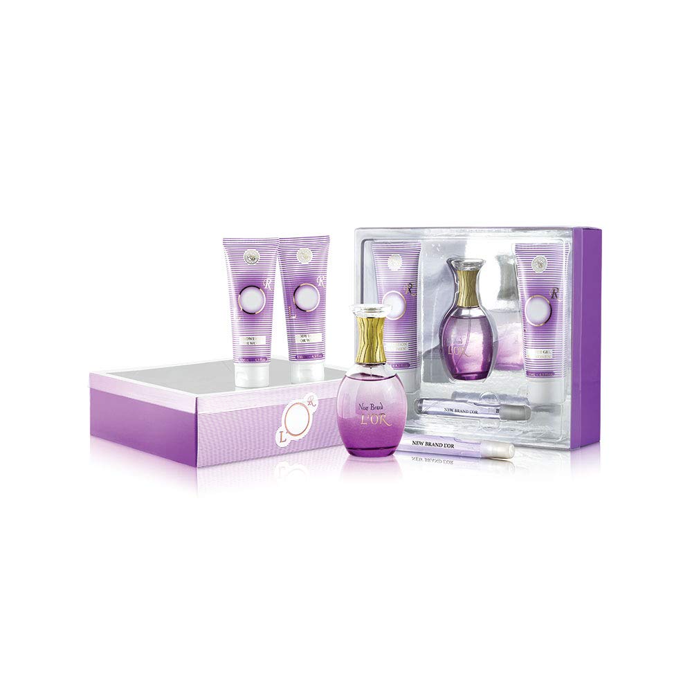 Foto 2 pulgar | Set De Regalo De Perfume New Brand Lor Eau De Parfum Para Mujer, 100 Ml - Venta Internacional.