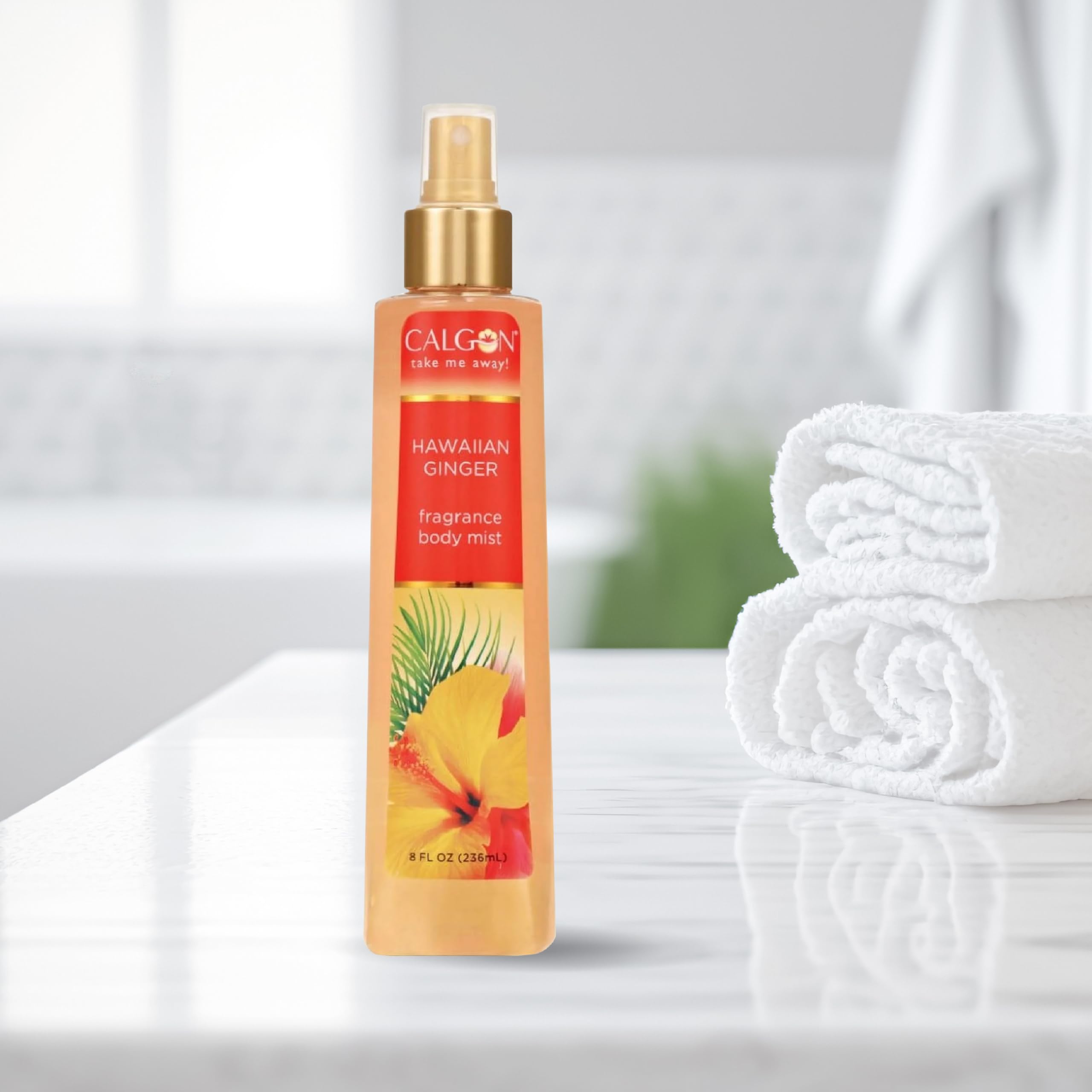 Foto 7 pulgar | Bruma Corporal Con Fragancia Calgon Hawaiian Ginger 240 Ml - Venta Internacional.