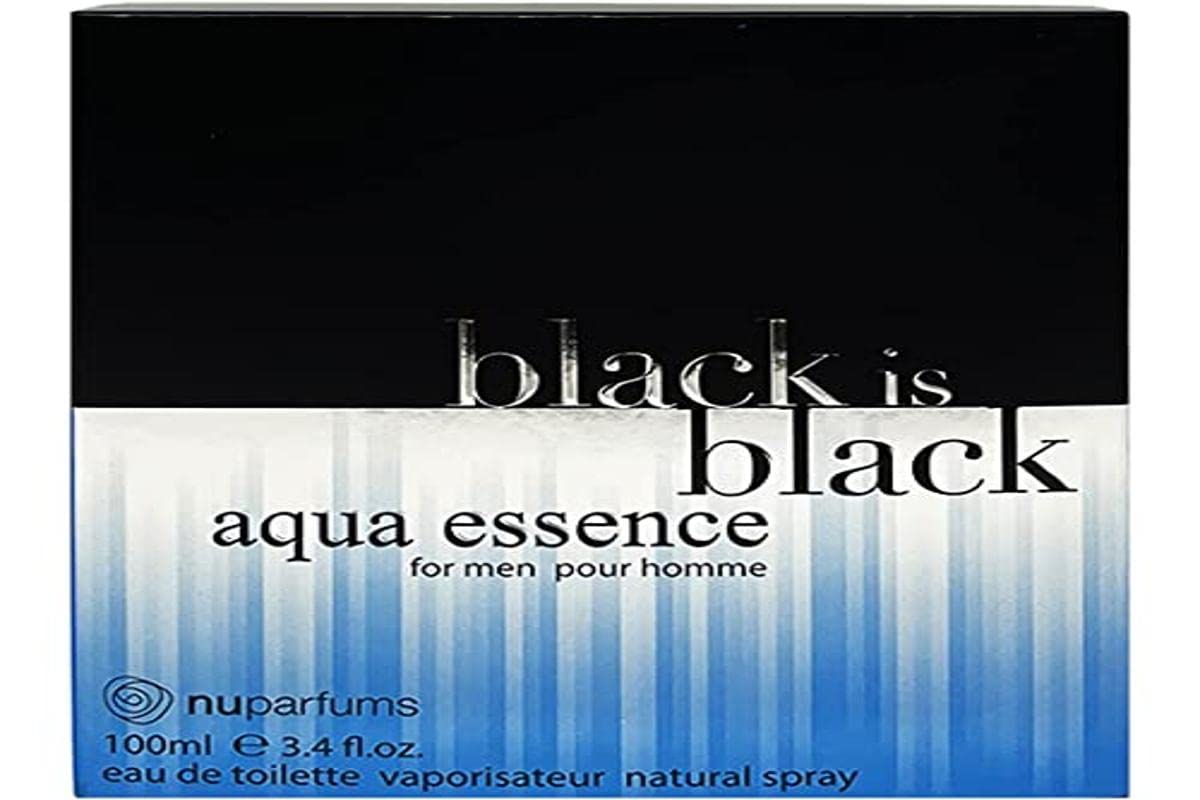 Foto 2 pulgar | Perfume Nuparfums Group Black Is Black Aqua Essence Eau De T - Venta Internacional.