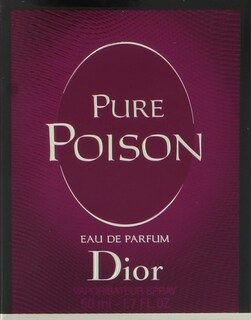 Foto 1 | Perfume Christian Dior Pure Poison Eau De Parfum Para Mujer, 50 Ml - Venta Internacional.