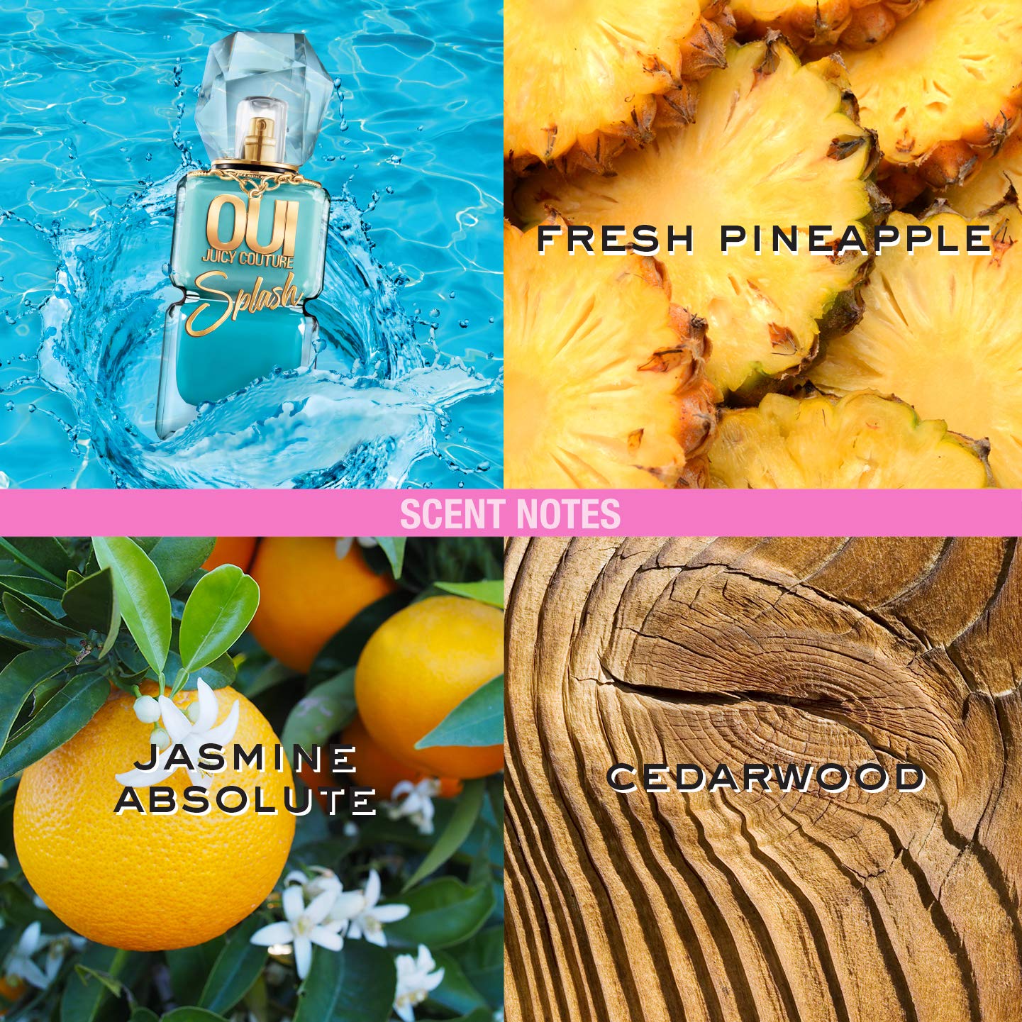 Foto 5 pulgar | Perfume Juicy Couture Oui Splash Eau De Parfum Para Mujer, 100 Ml - Venta Internacional.