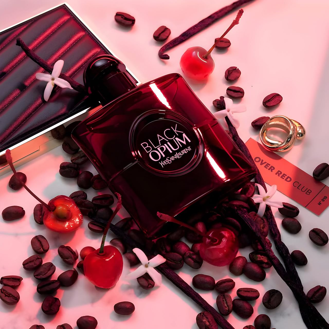 Foto 4 pulgar | Perfume Yves Saint Laurent Black Opium Sobre Rojo, 90 Ml, Para Mujer - Venta Internacional.