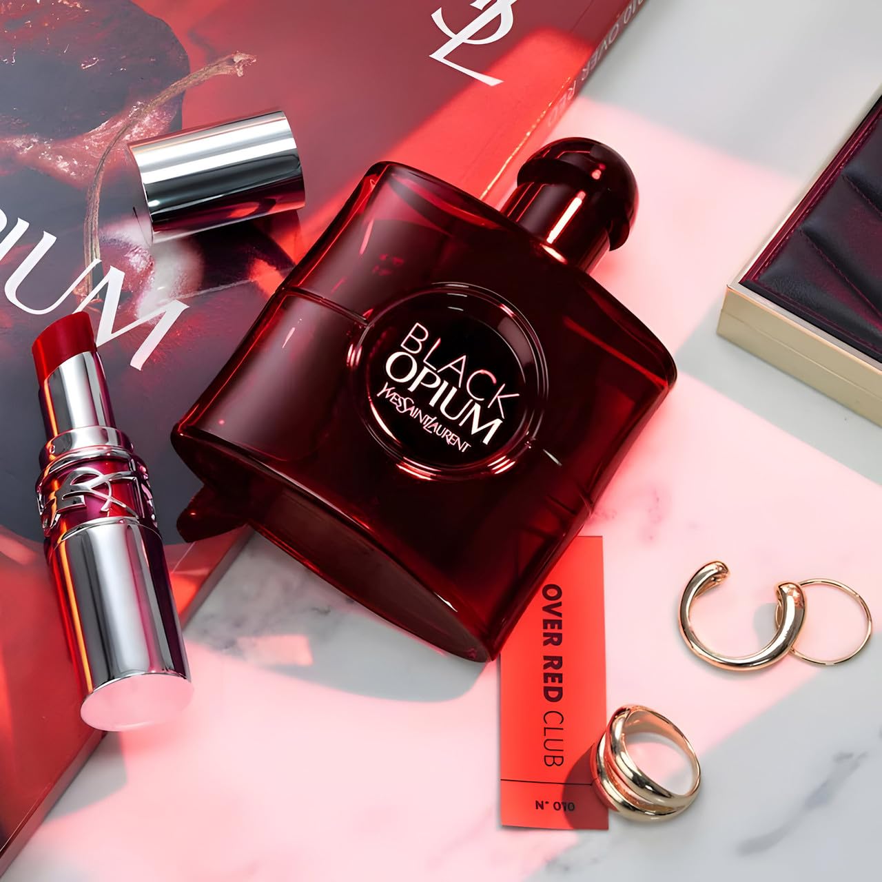 Foto 6 pulgar | Perfume Yves Saint Laurent Black Opium Sobre Rojo, 90 Ml, Para Mujer - Venta Internacional.