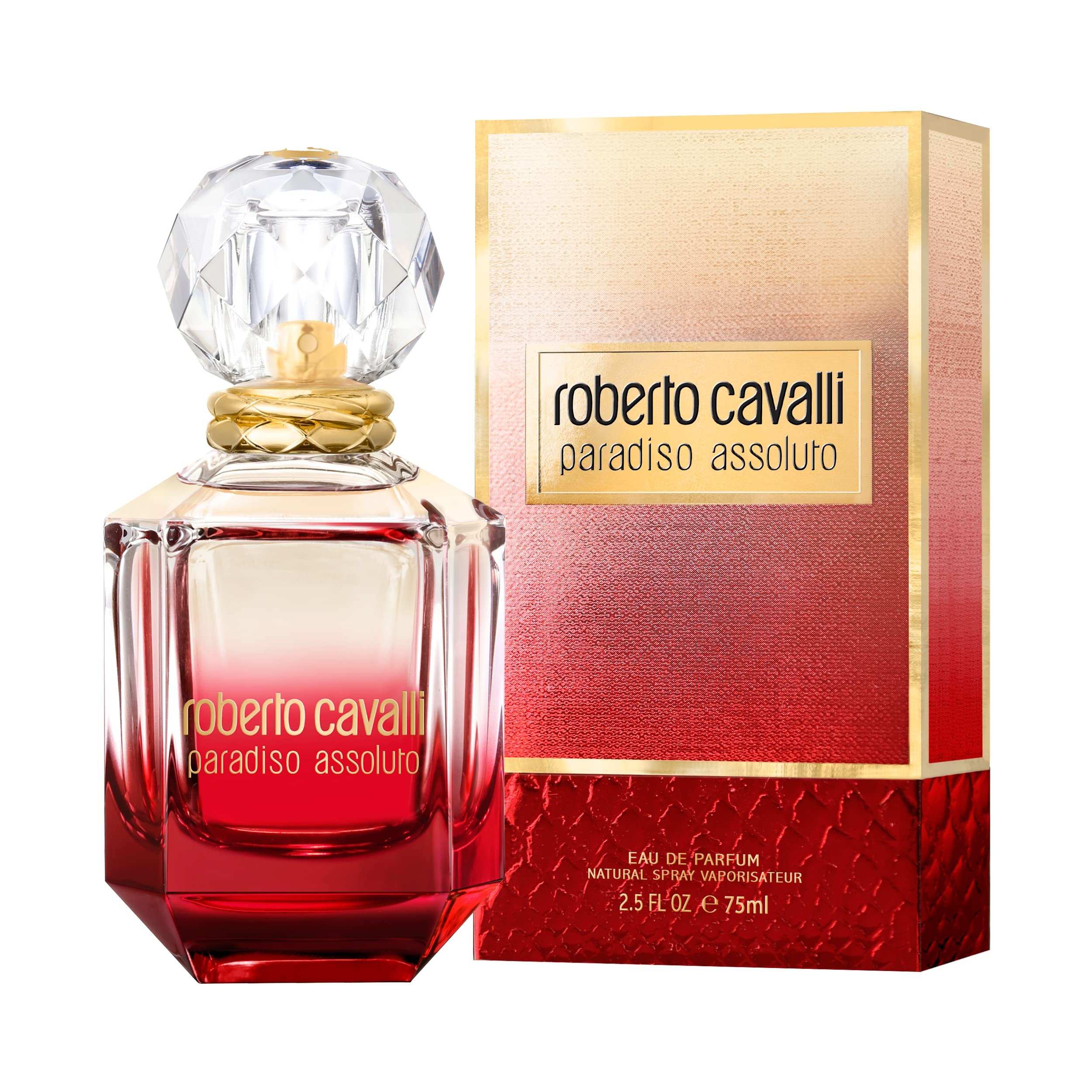 Foto 3 pulgar | Perfume Roberto Cavalli Paradiso Assoluto Eau De Parfum 75 Ml - Venta Internacional.