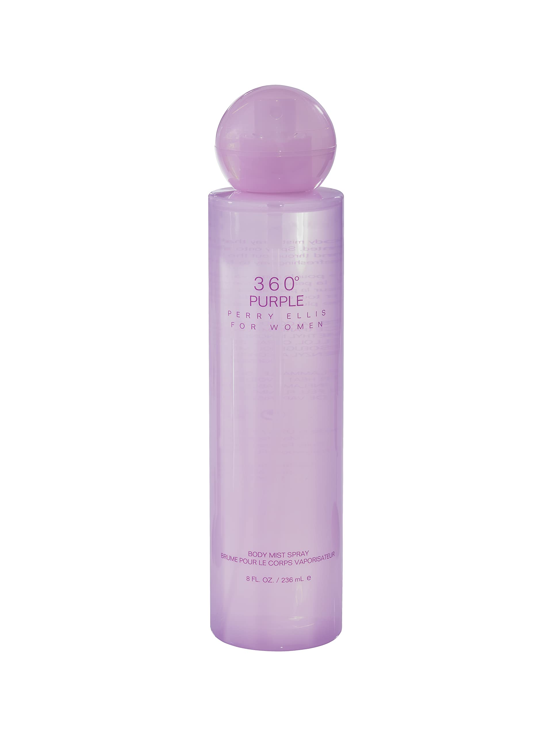 Foto 2 pulgar | Perfume Perry Ellis 360° Purple Body Mist, 240 Ml, Para Mujer - Venta Internacional.