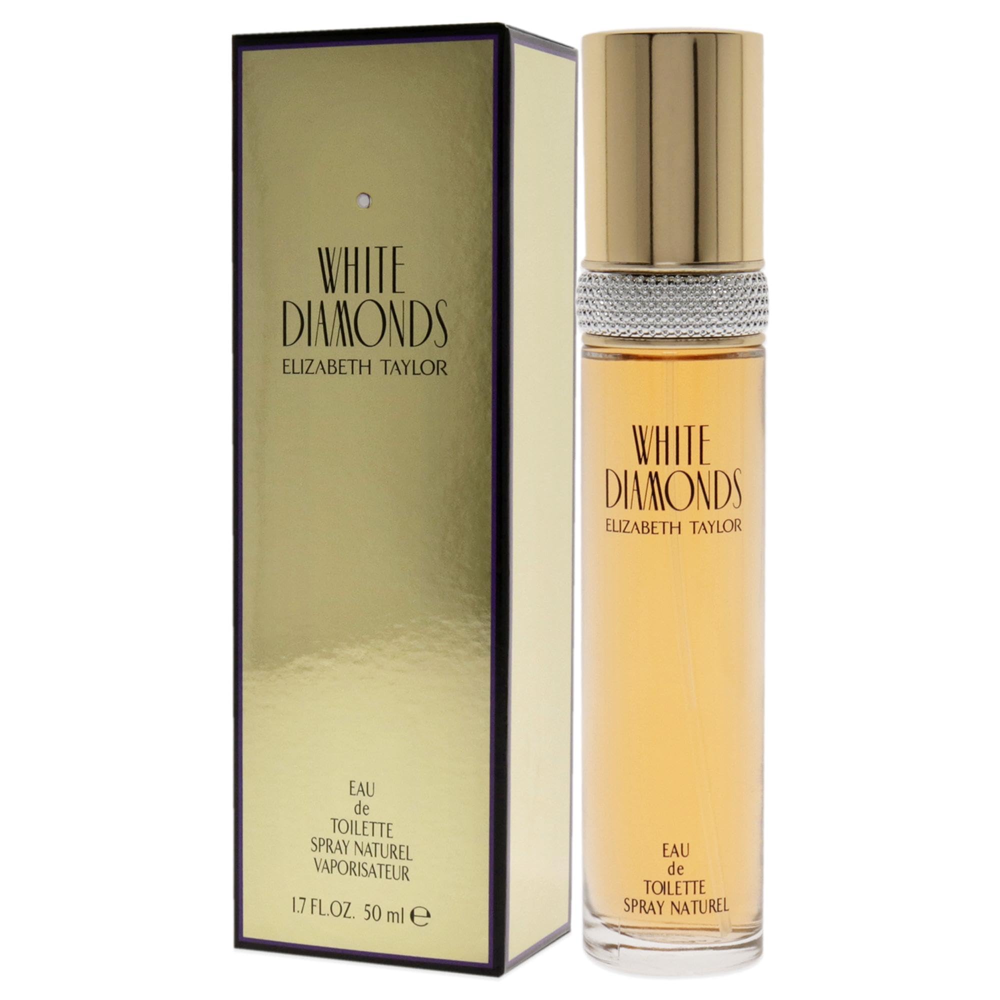 Foto 4 | Perfume Elizabeth Taylor White Diamonds Edt 50 Ml Para Mujer - Venta Internacional.