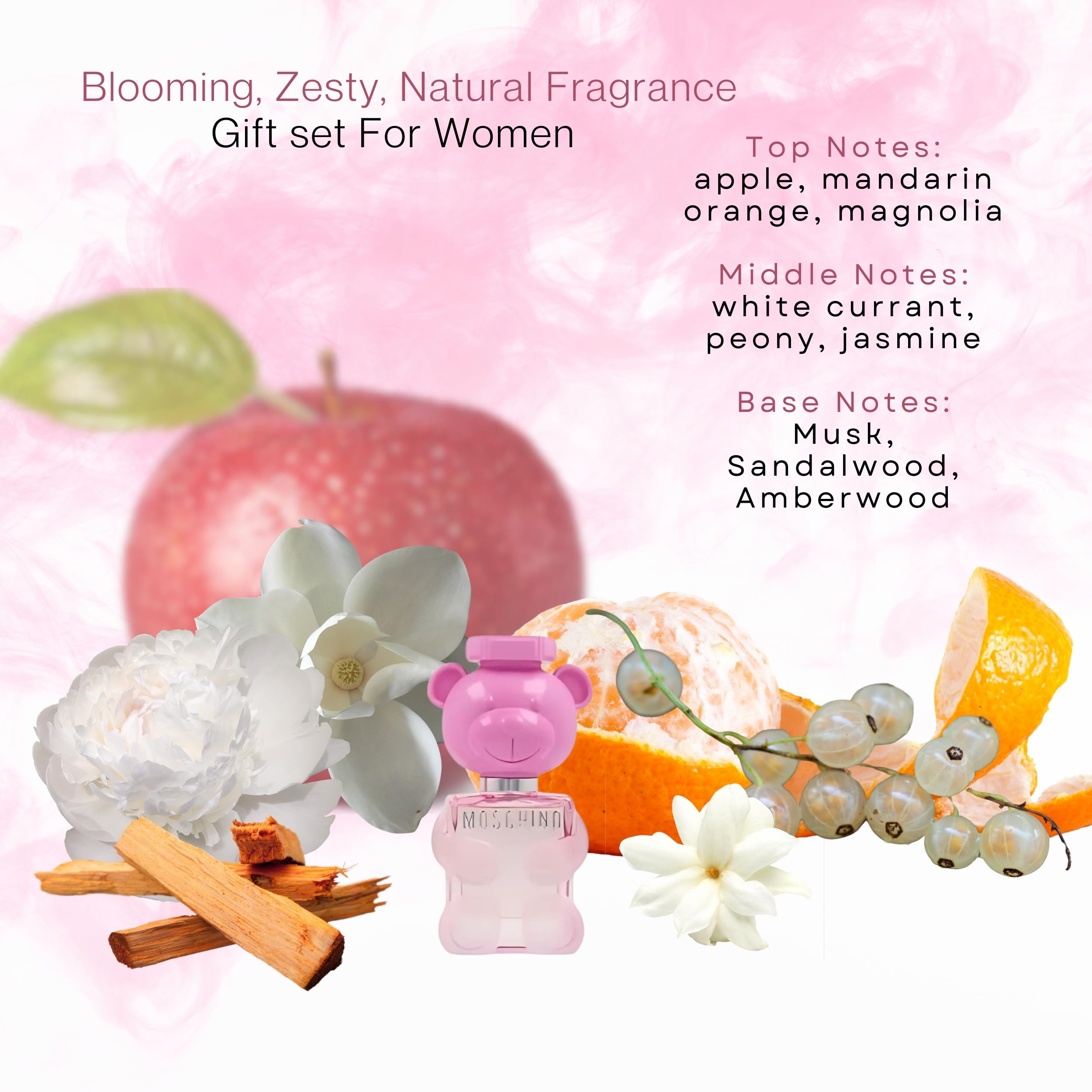 Foto 4 pulgar | Set De Perfume Moschino Toy 2 Bubble Gum Para Mujer (5 Ml Edt + 2) - Venta Internacional.