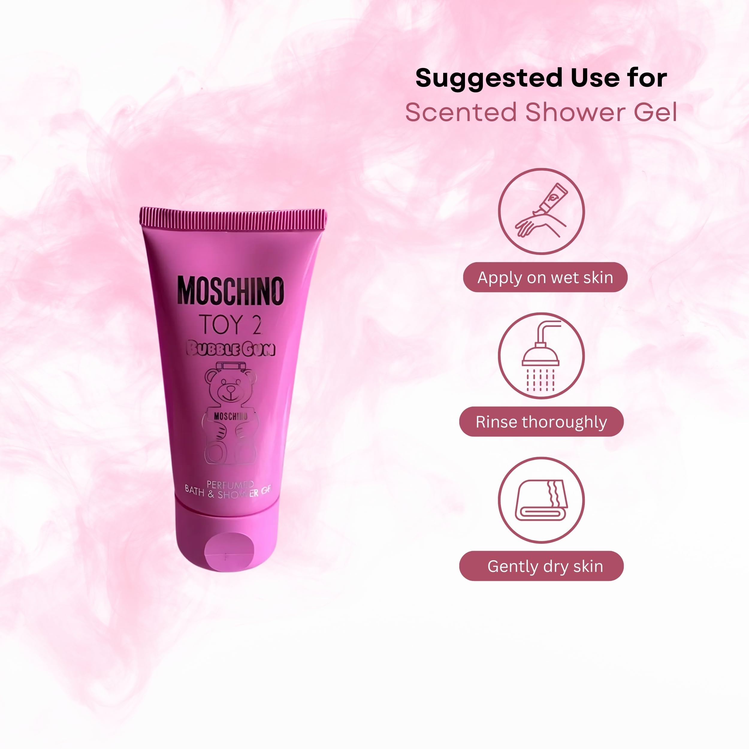 Foto 6 pulgar | Set De Perfume Moschino Toy 2 Bubble Gum Para Mujer (5 Ml Edt + 2) - Venta Internacional.