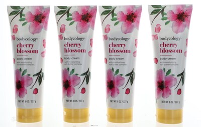Foto 1 | Crema Corporal Hidratante Bodycology Cherry Blossom 240 Ml X 4 - Venta Internacional.