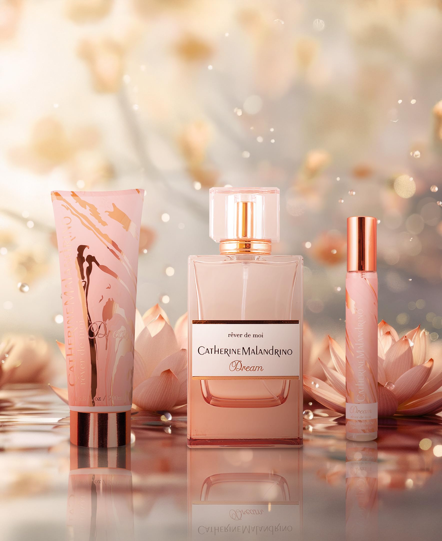 Foto 6 pulgar | Perfume Catherine Malandrino Dream Eau De Parfum Set De 3 Piezas - Venta Internacional.