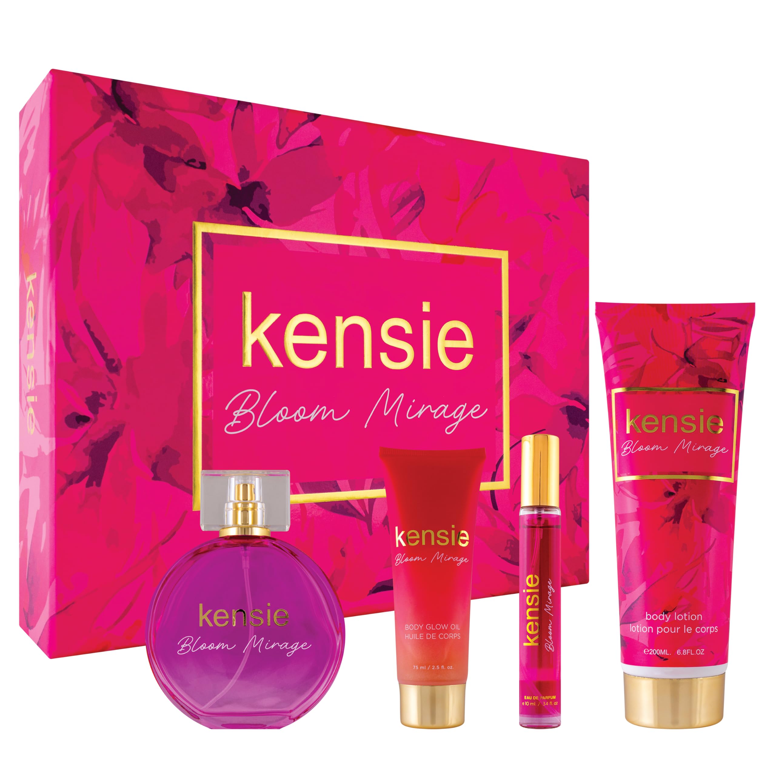 Foto 2 pulgar | Set De Regalo Perfume Kensie Bloom Mirage Edp De 100 Ml Para Mujer - Venta Internacional.