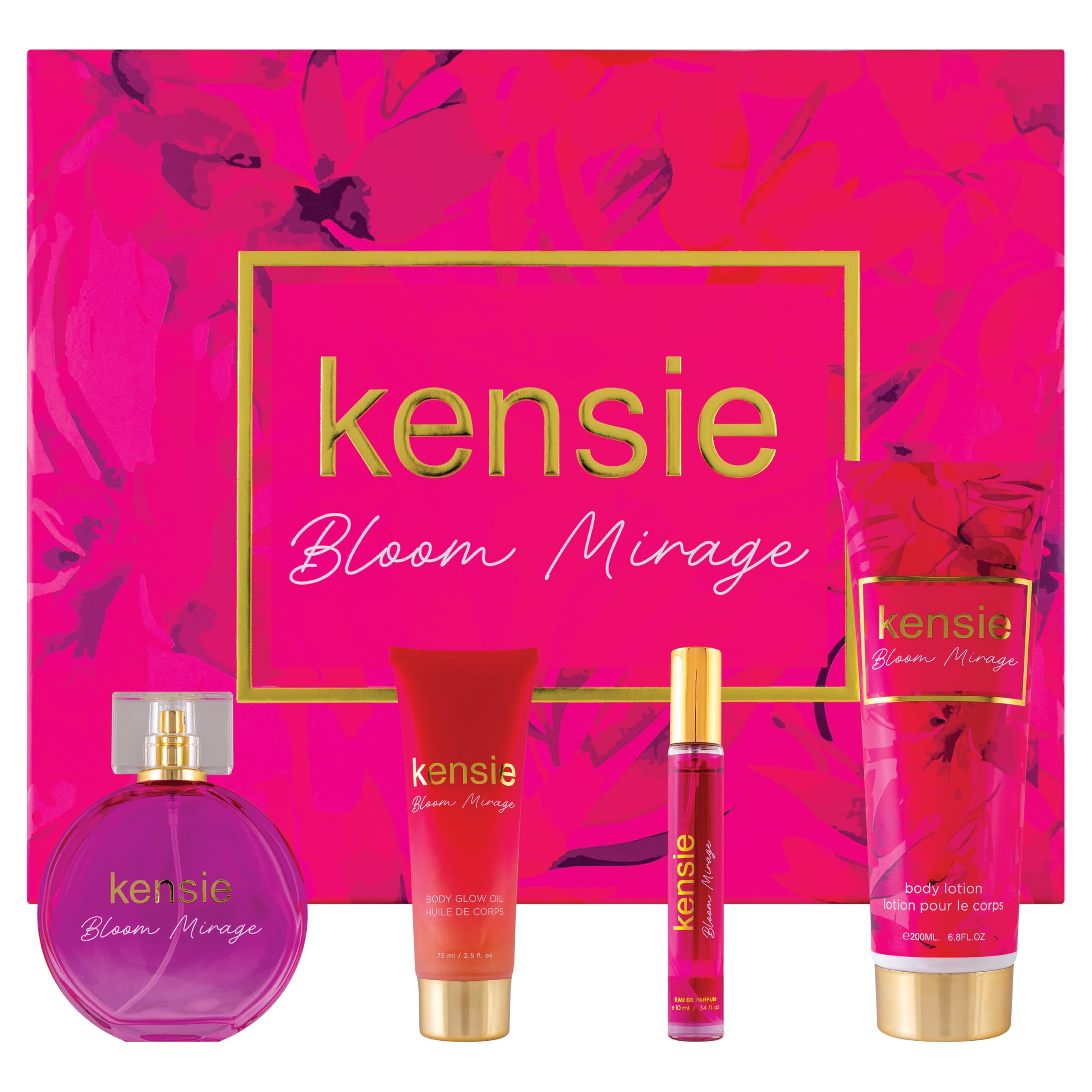 Foto 4 pulgar | Set De Regalo Perfume Kensie Bloom Mirage Edp De 100 Ml Para Mujer - Venta Internacional.