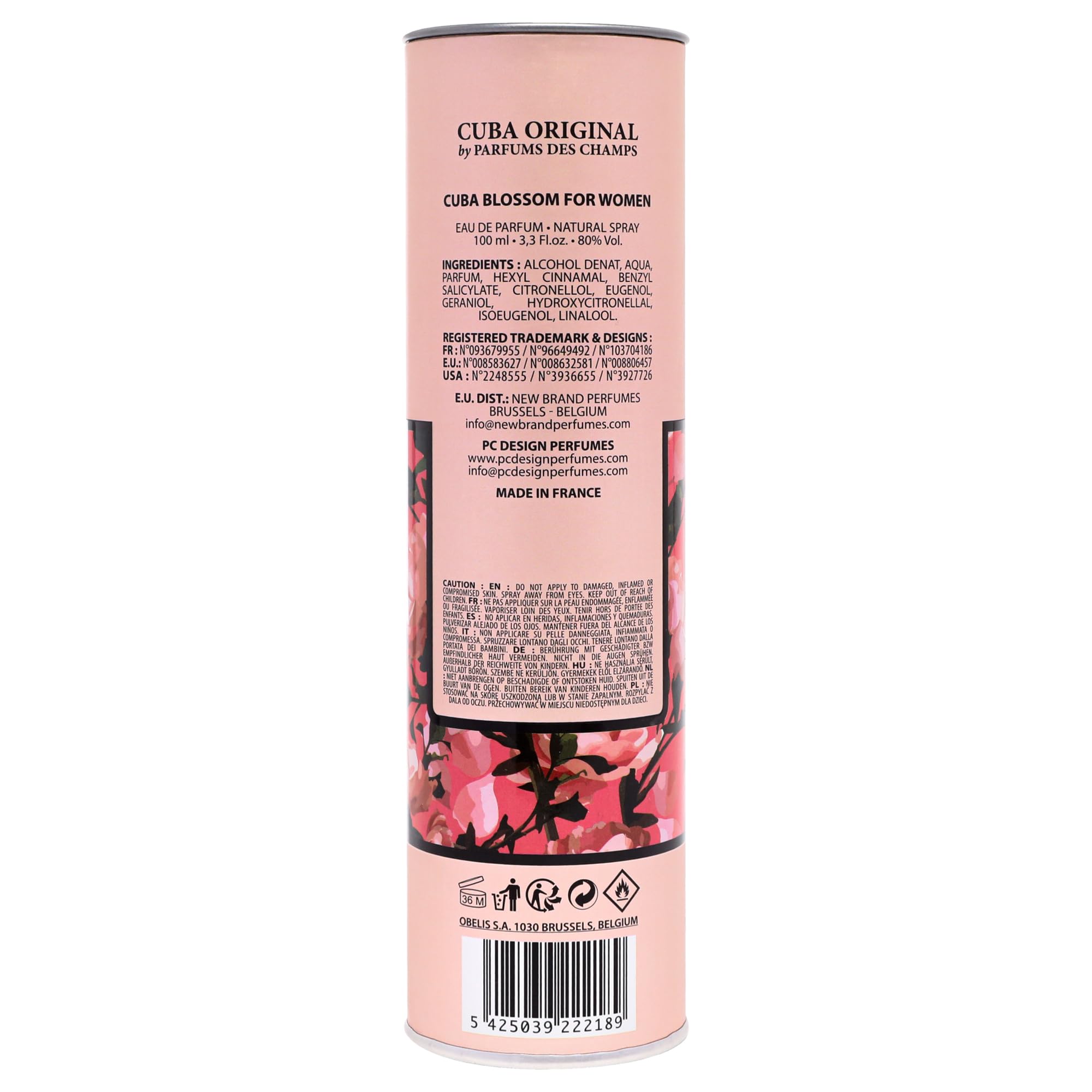 Foto 5 pulgar | Perfume Cuba Cuba Blossom Eau De Parfum Para Mujer, 100 Ml - Venta Internacional.