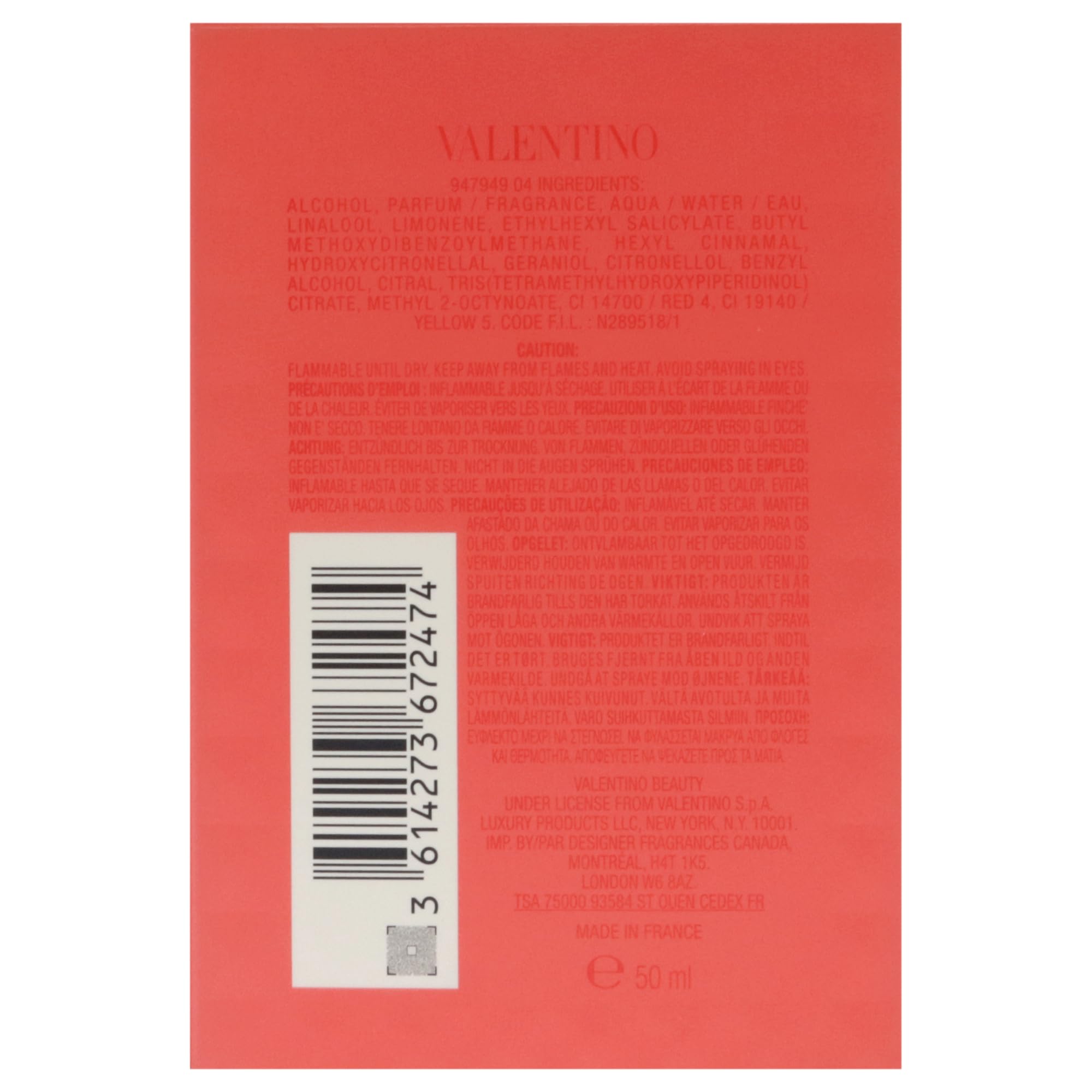Foto 7 | Perfume Valentino Donna Born In Roma Coral Fantasy 50 Ml- Venta Internacional