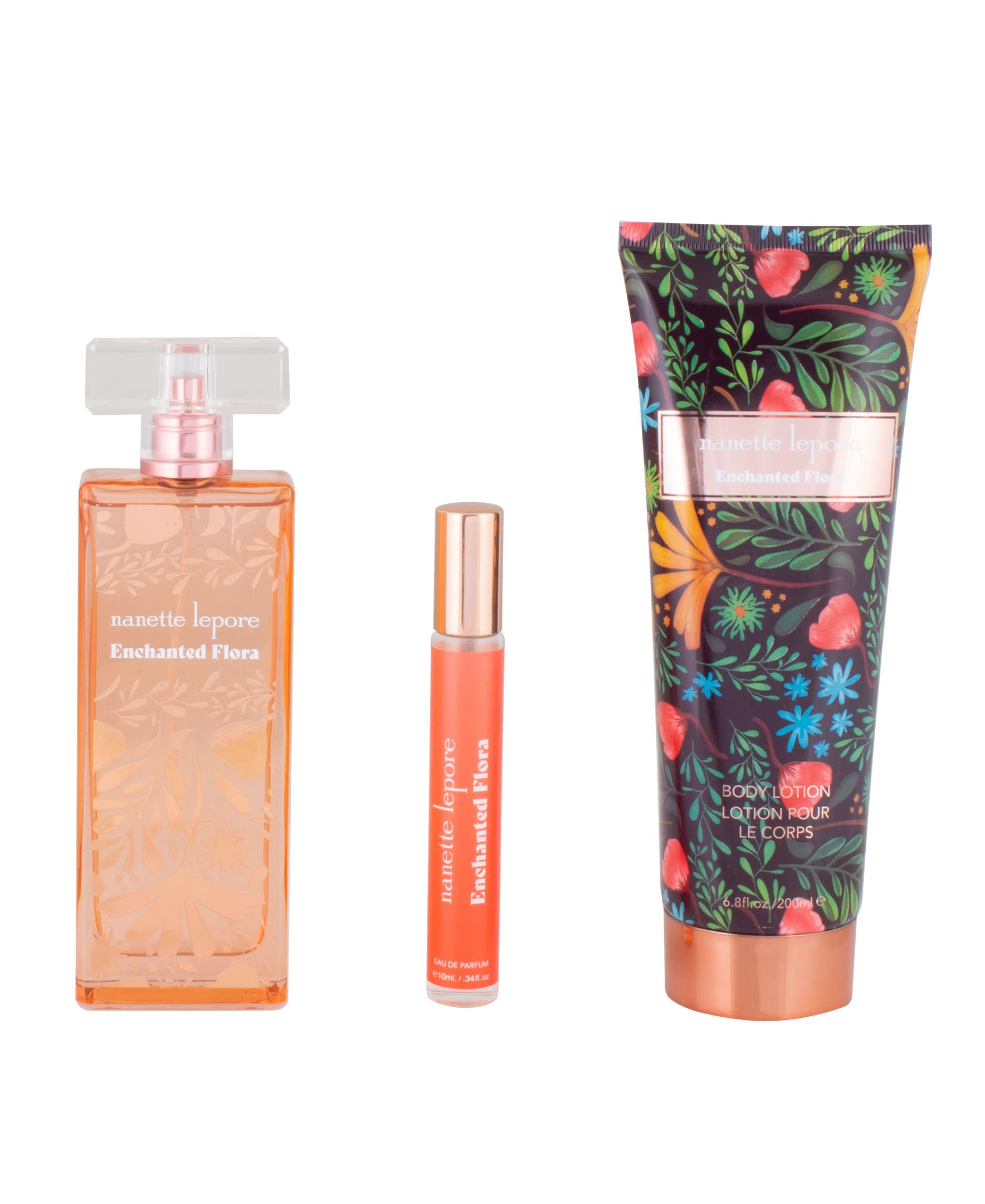 Foto 3 pulgar | Set de Perfume Nanette Lepore Enchanted Flora 3 Piezas - Venta Internacional