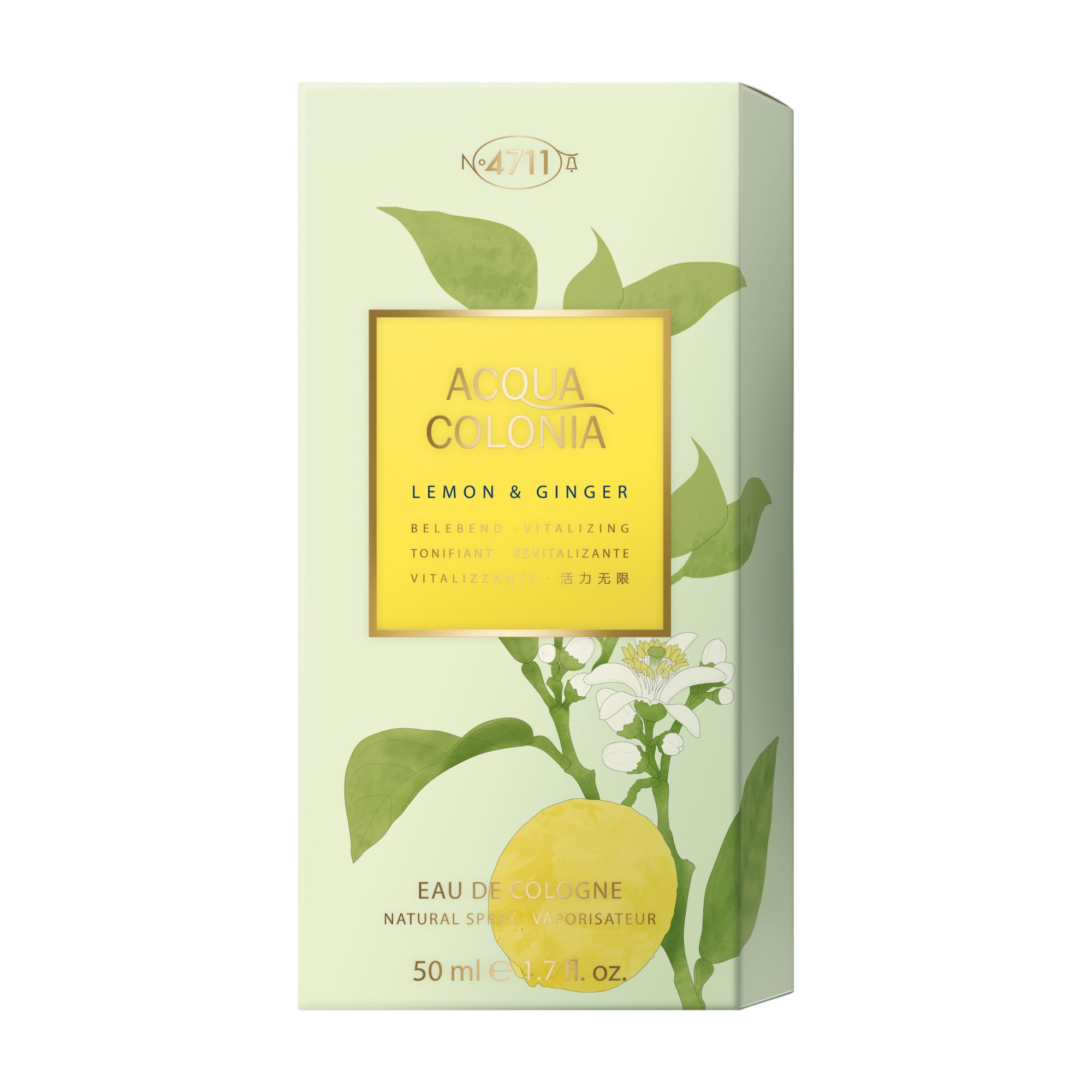 Foto 4 pulgar | Perfume 4711 Acqua Colonia Agua De Colonia Con Limón Y Jengibre, 50 Ml - Venta Internacional.