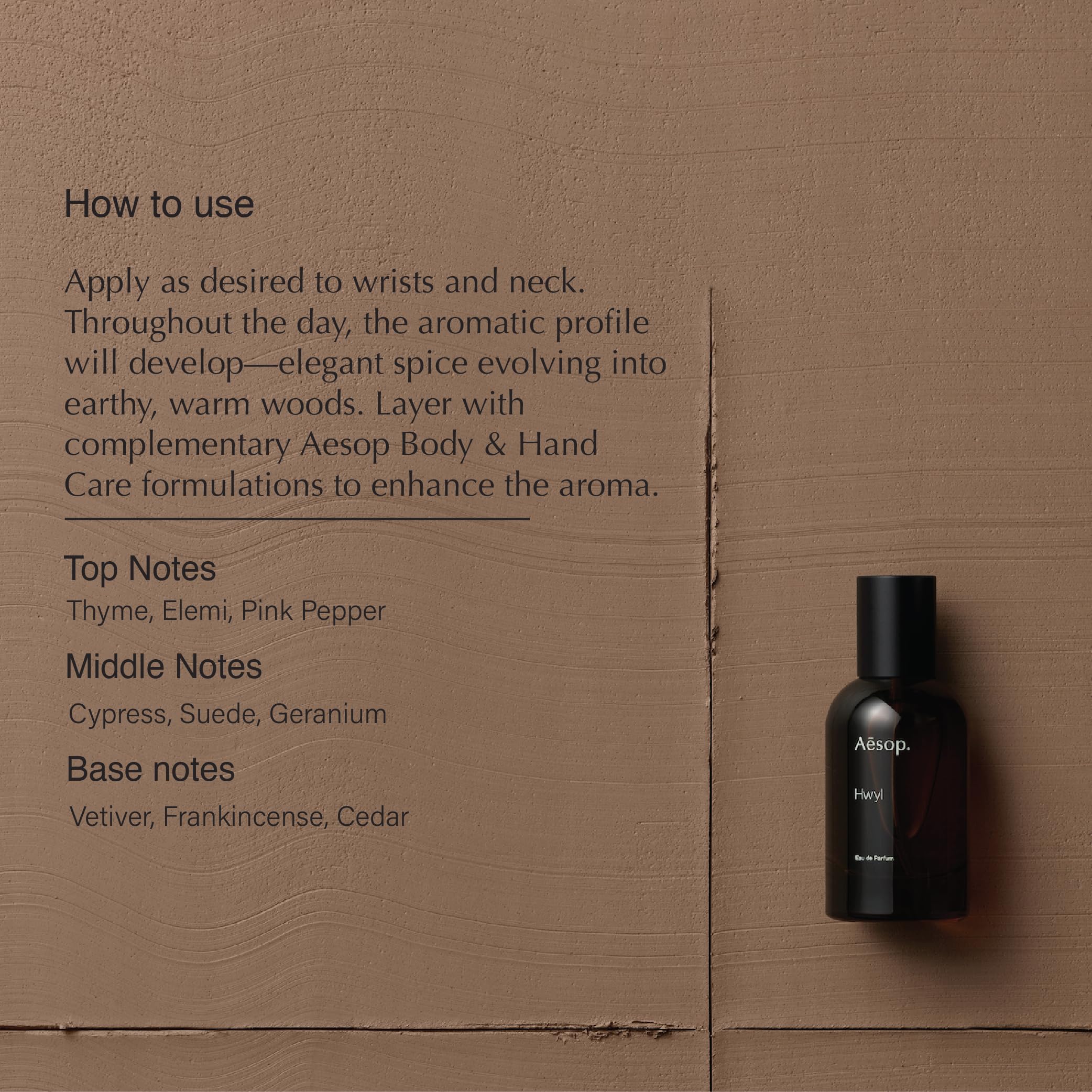 Foto 3 pulgar | Perfume Aesop Hwyl Eau De Parfum, 50 Ml, Madera Ahumada, Unisex - Venta Internacional.