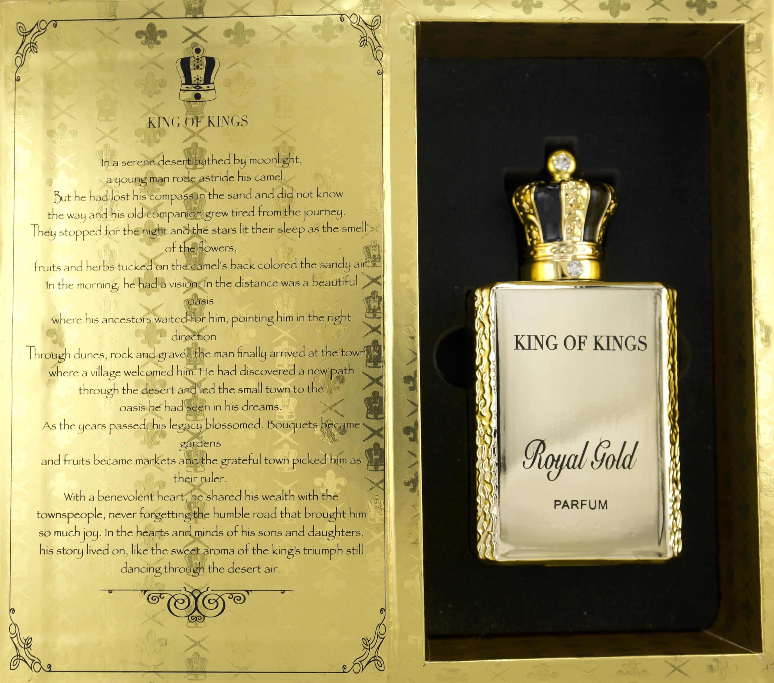 Foto 4 pulgar | Perfume Macarena Royal Gold Parfum 100 Ml Para Hombre Y Mujer - Venta Internacional.