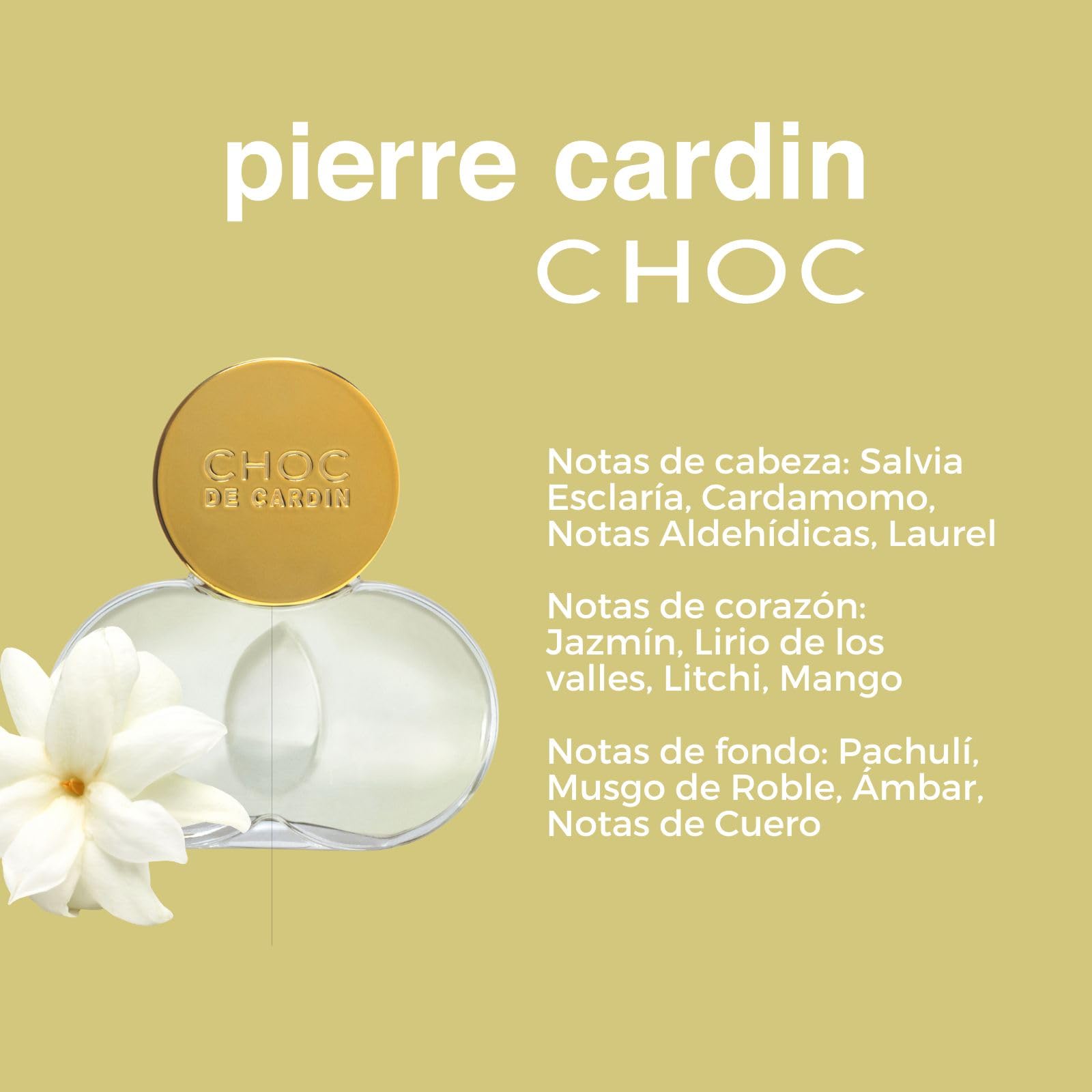 Foto 6 pulgar | Perfume Pierre Cardin Choc Eau De Parfum Para Mujer, 100 Ml - Venta Internacional.