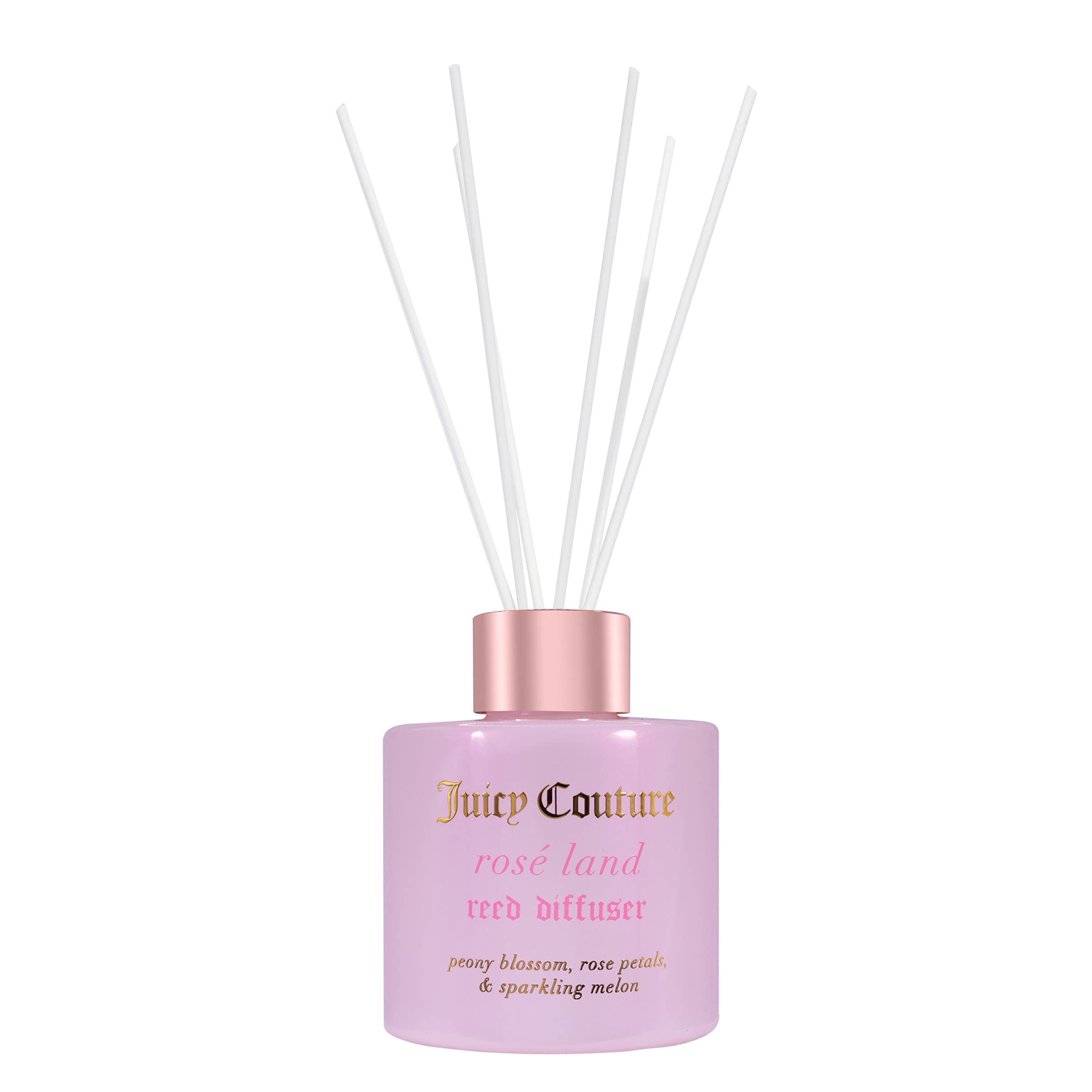 Reed Diffuser Juicy Couture Rosé Land, Aroma Duradero - Venta Internacional.