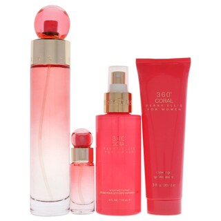 Foto 2 | Set De Perfume Perry Ellis 360 Coral Edp De 100 Ml Y Bruma Corporal De 120 Ml - Venta Internacional.